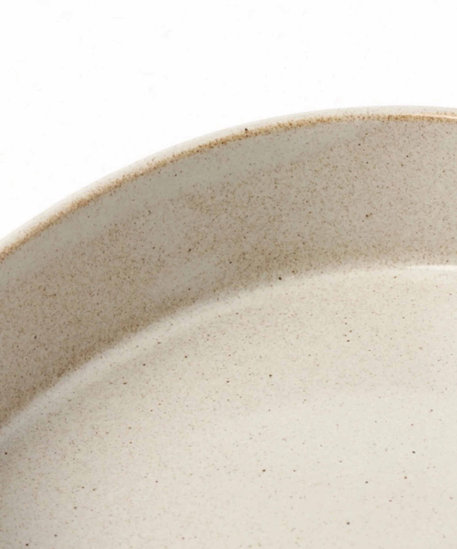 Mino Ware Small Ivory Stacking Plate - Image 3