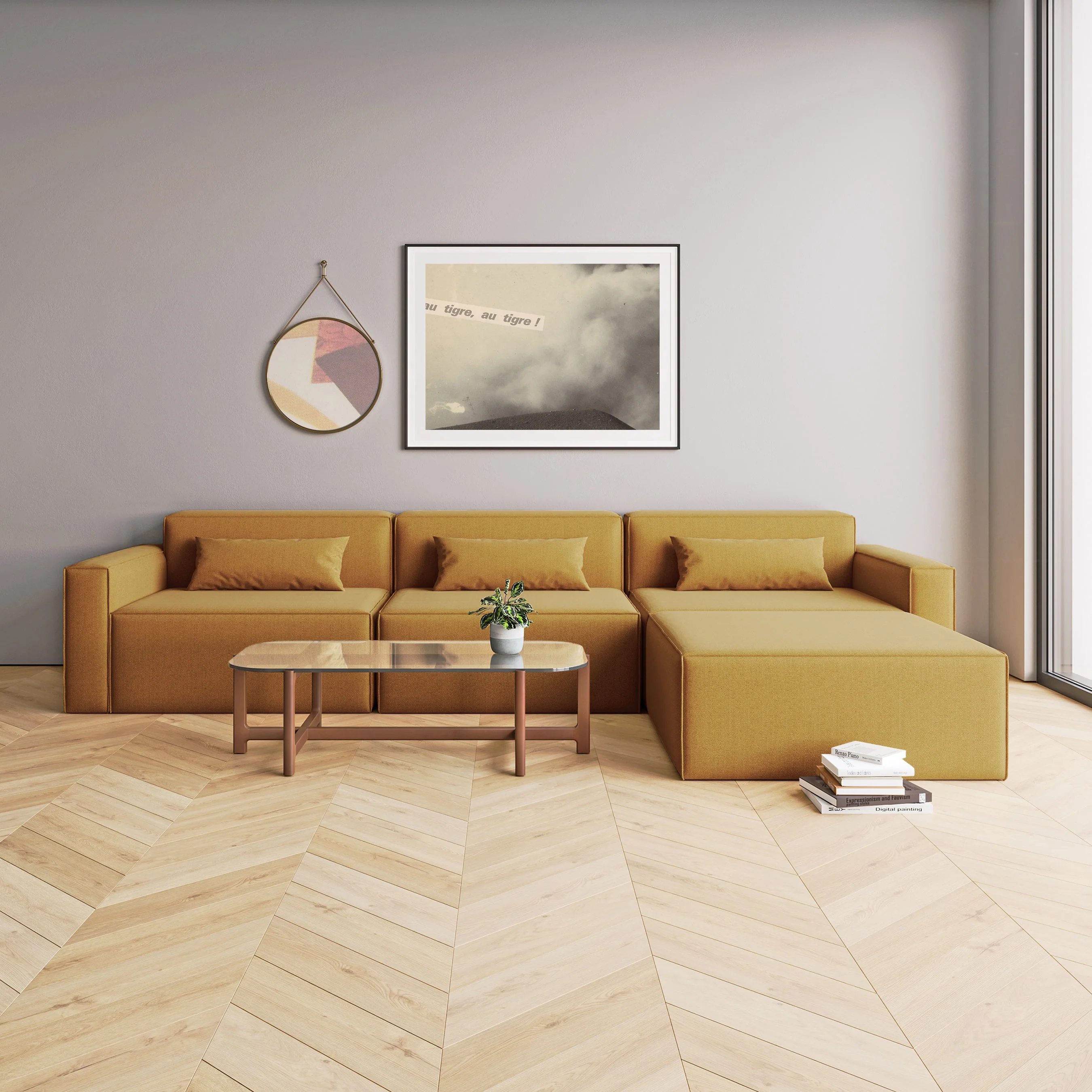Mix Modular Sectional 4-piece - Image 9