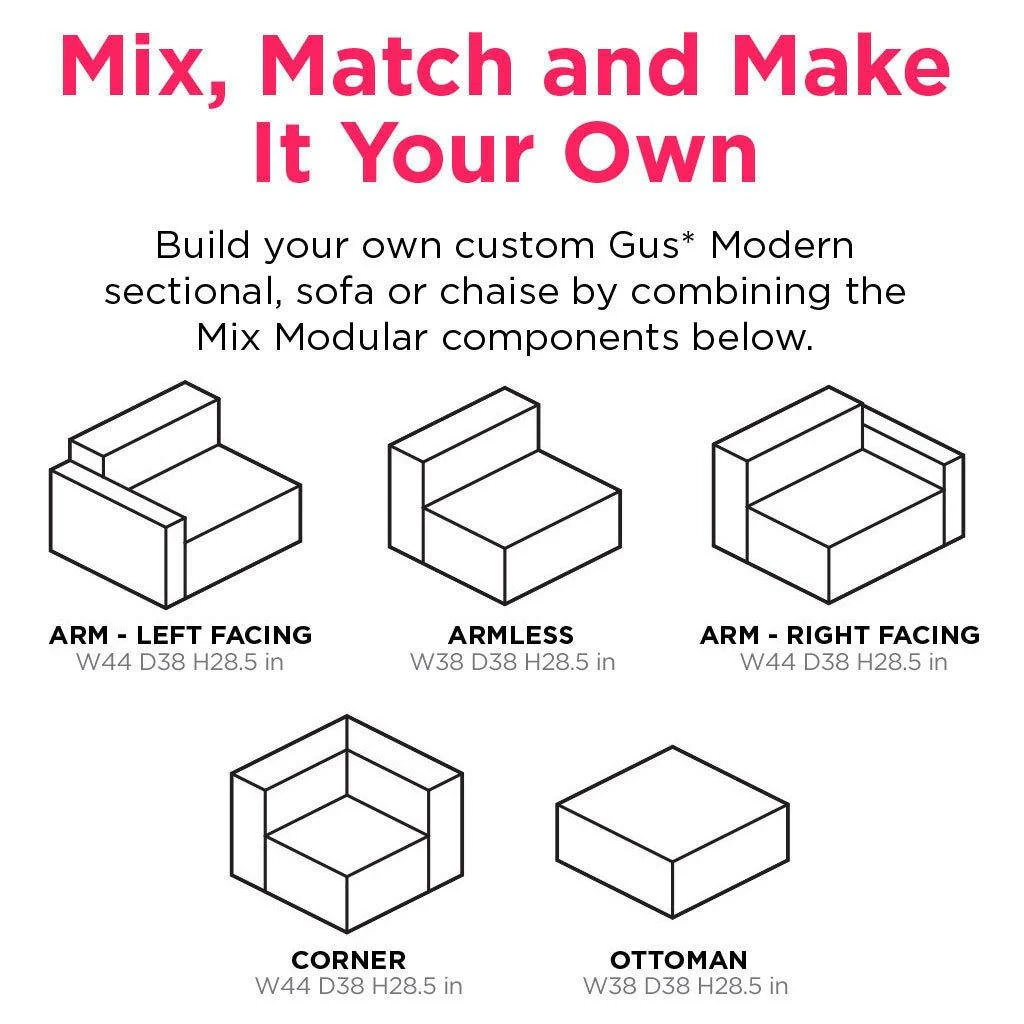 Mix Modular Sofa 3-pc - Image 11