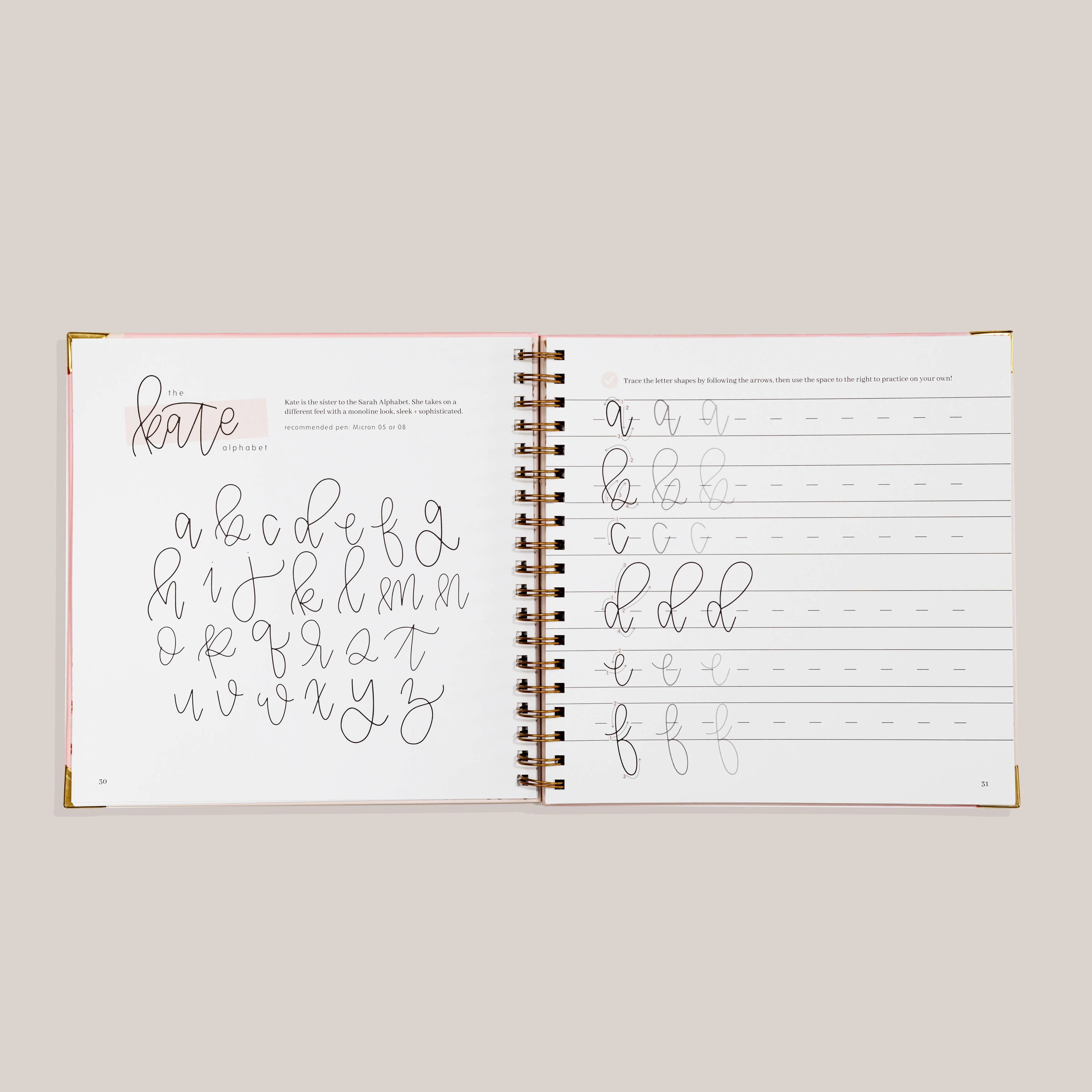 Modern Calligraphy: A Calligraphy Practice Workbook - Image 3
