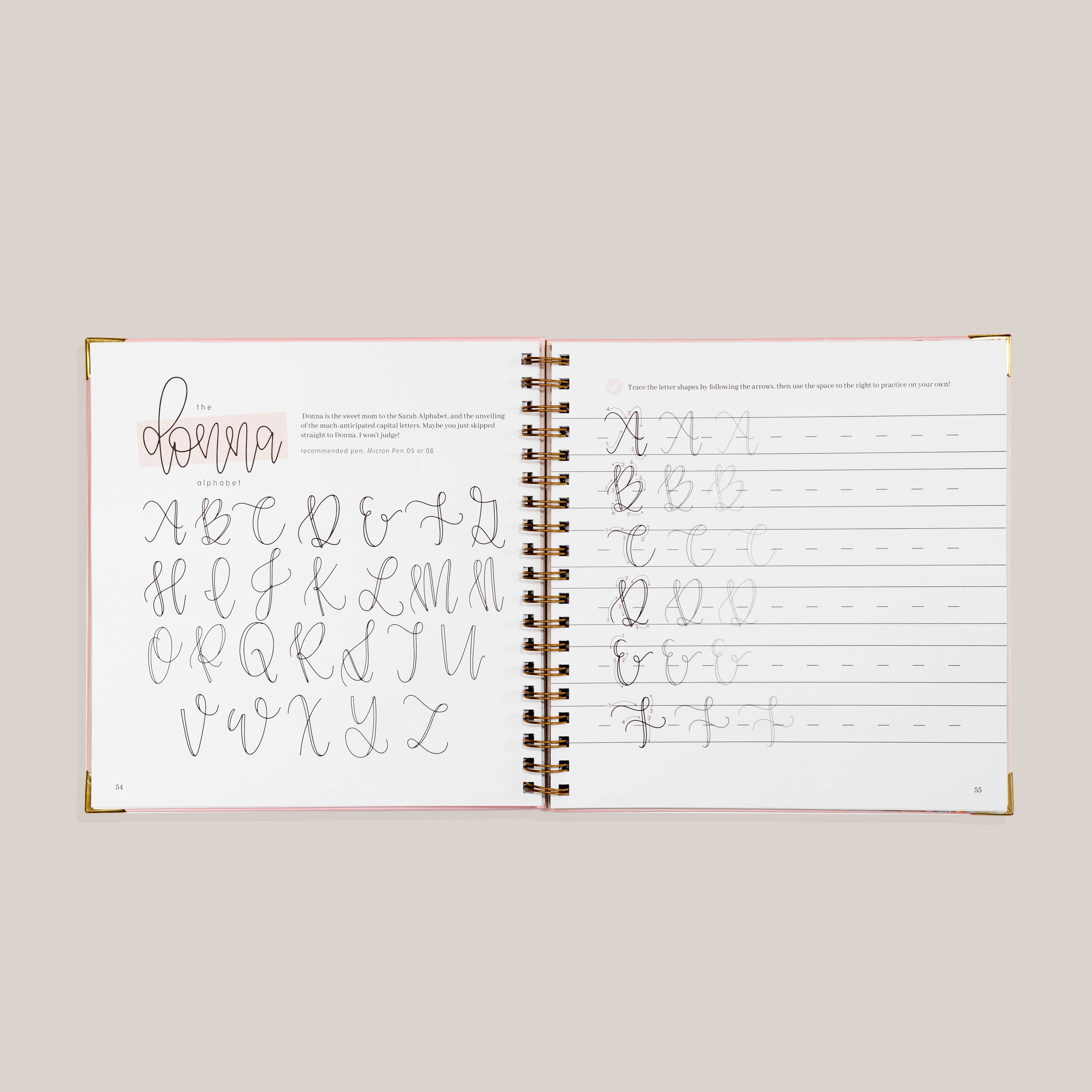 Modern Calligraphy: A Calligraphy Practice Workbook - Image 4