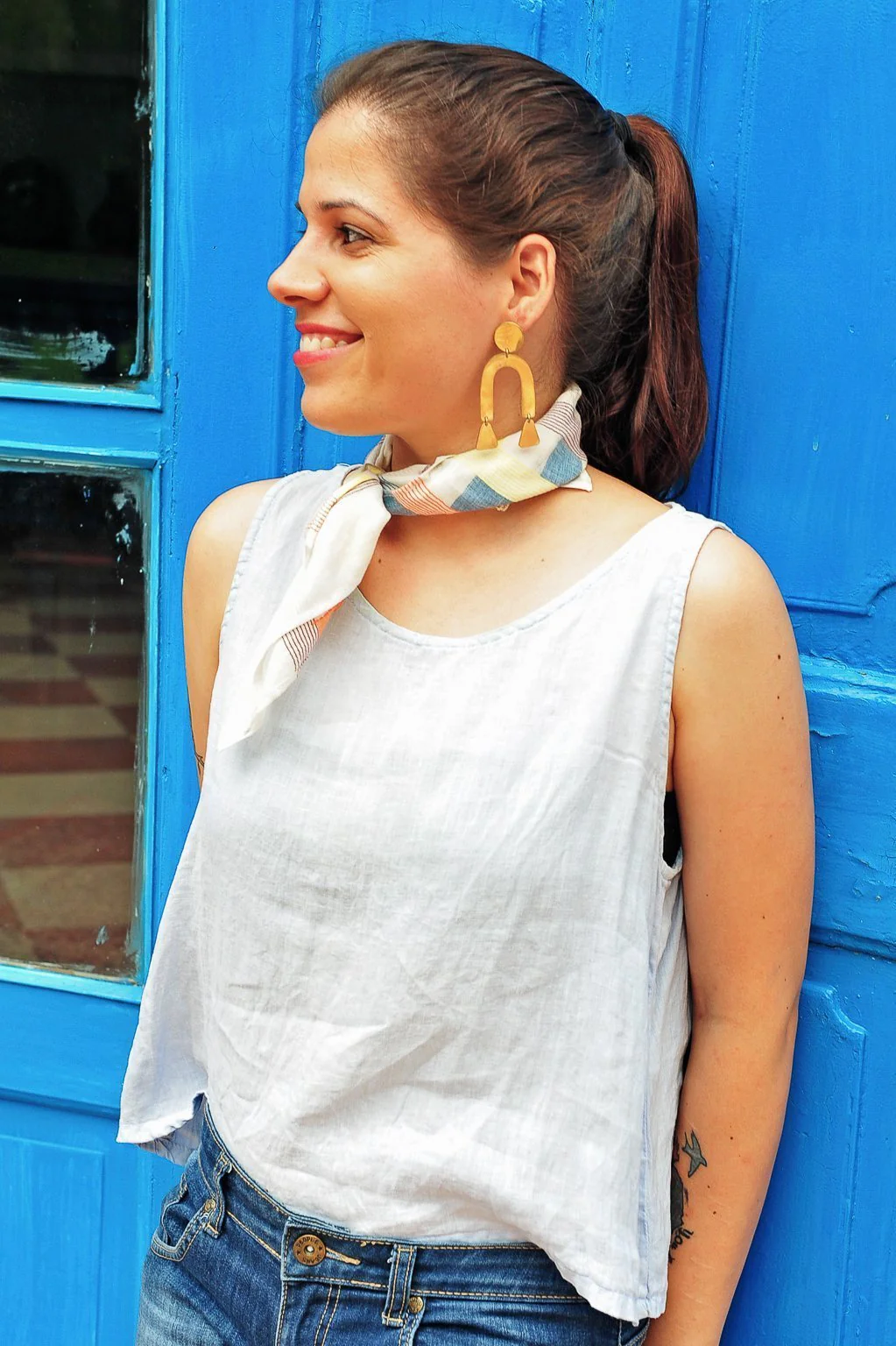Modern Shapes Earrings - Image 2