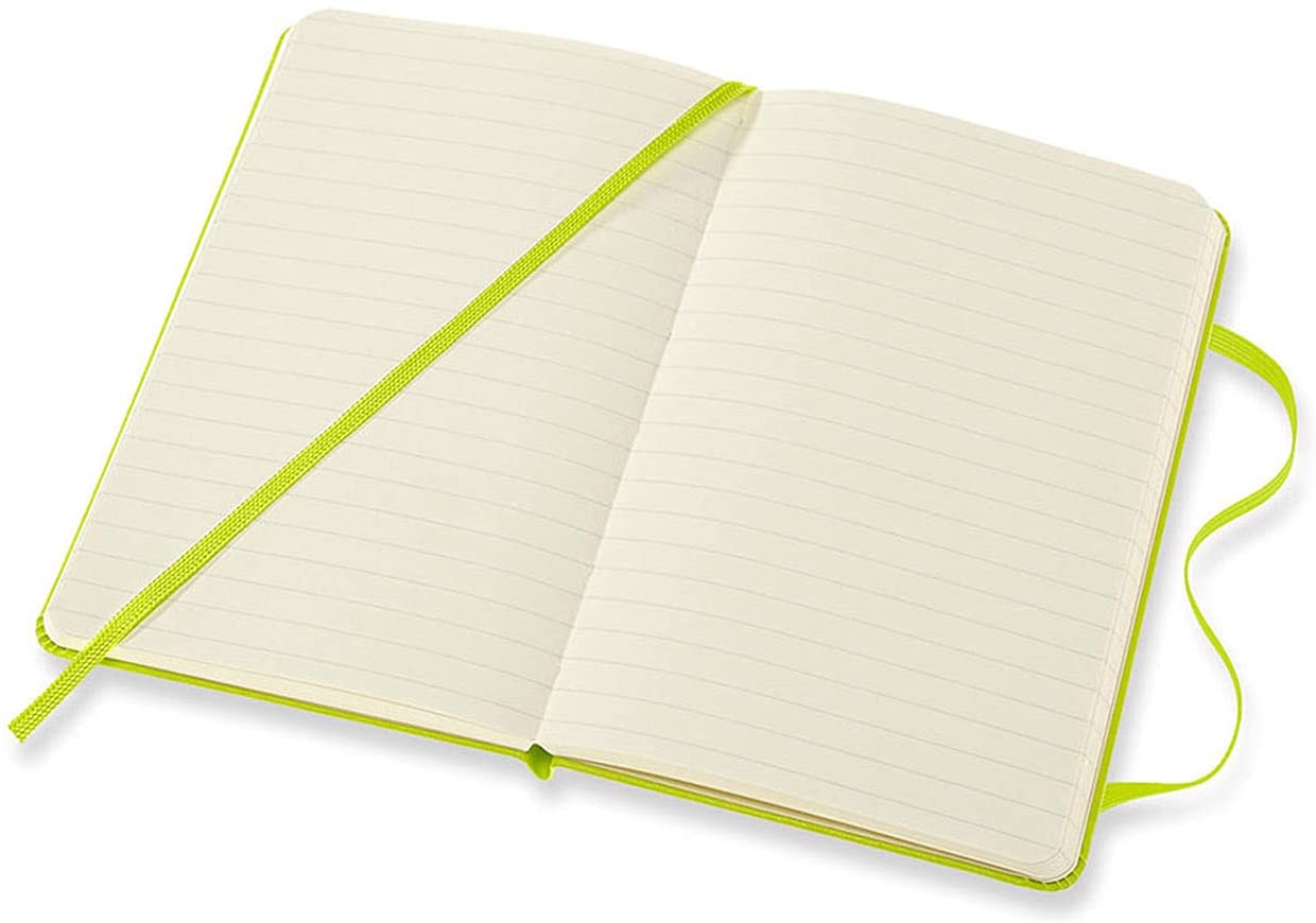 Classic Ruled Hardcover Notebook: Pocket - Image 4
