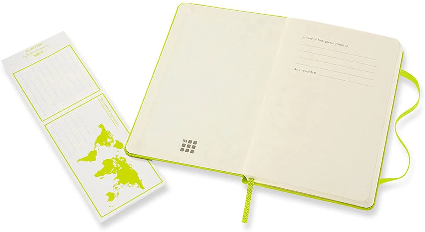 Classic Ruled Hardcover Notebook: Pocket - Image 5