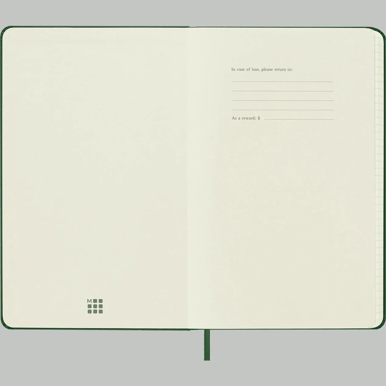 Classic Hardcover Squared Notebook: Large - Image 5