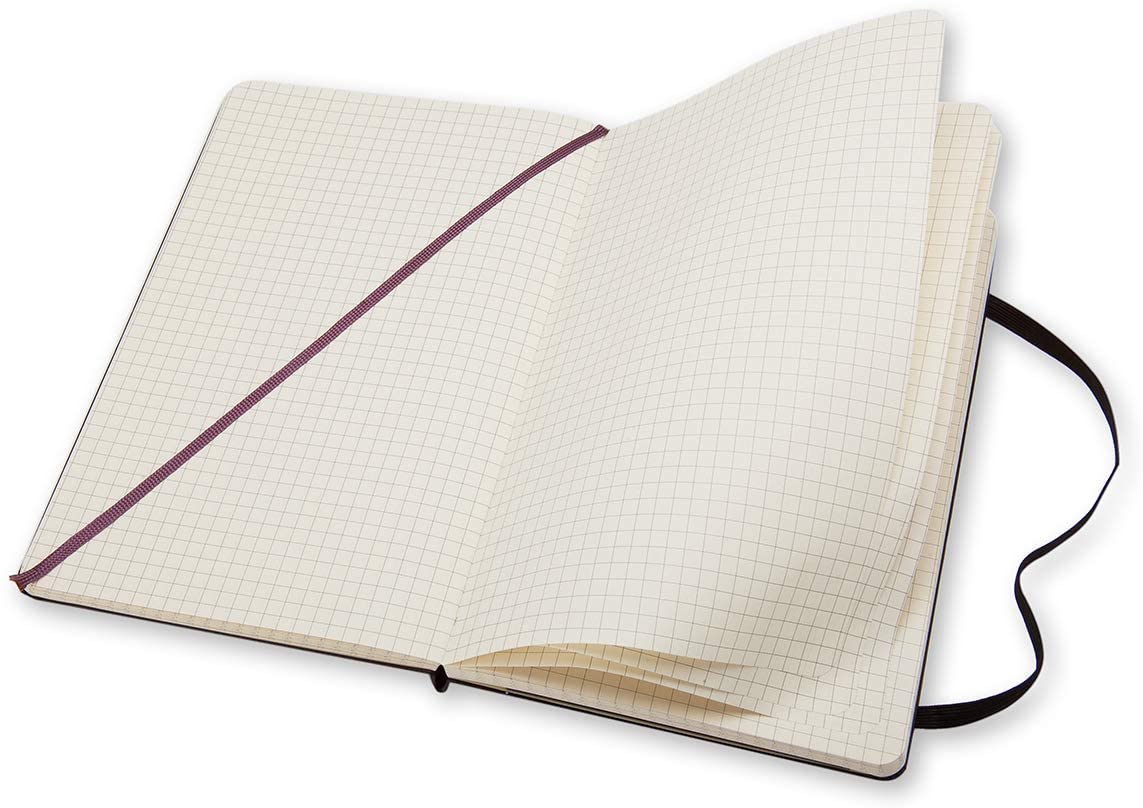Classic Squared Hardcover Notebook: Pocket - Image 4