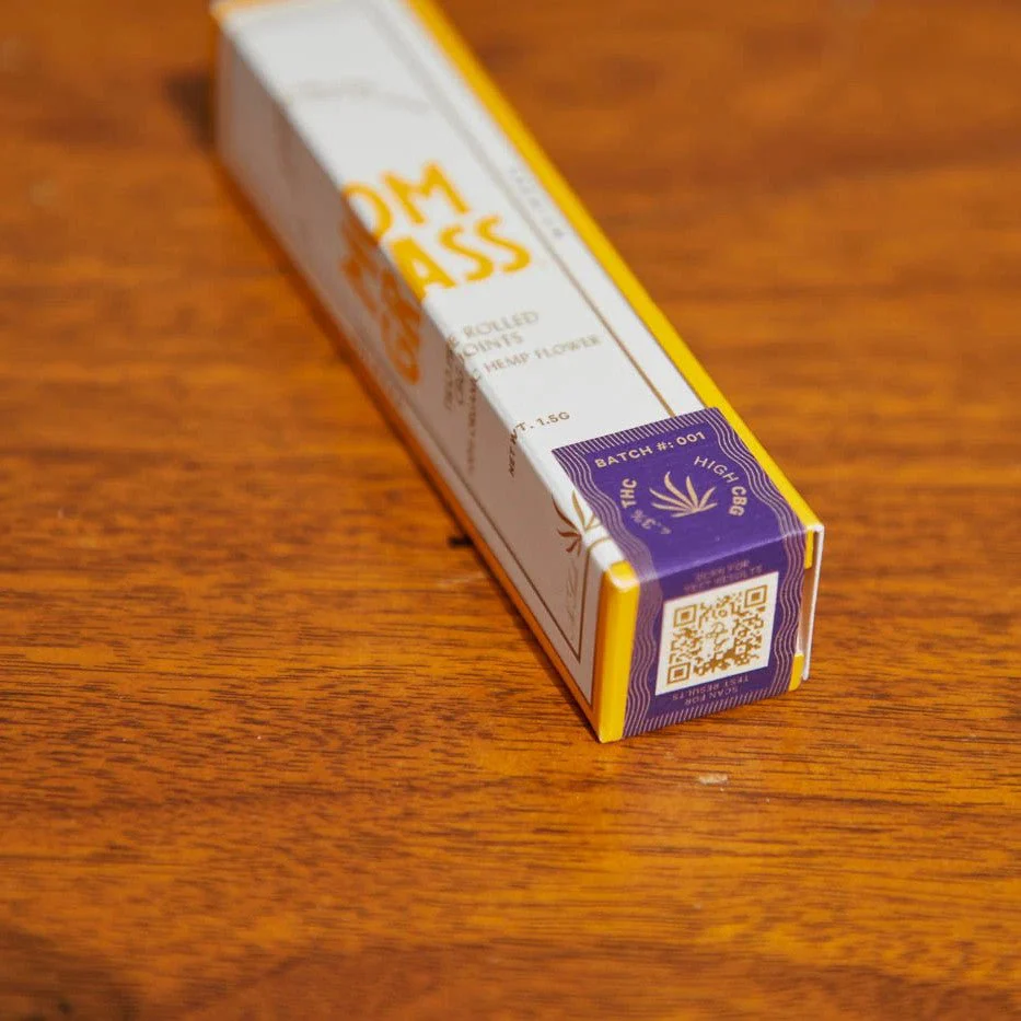 Mom Grass Pre Rolled Hemp CBG Twoobie - Image 4