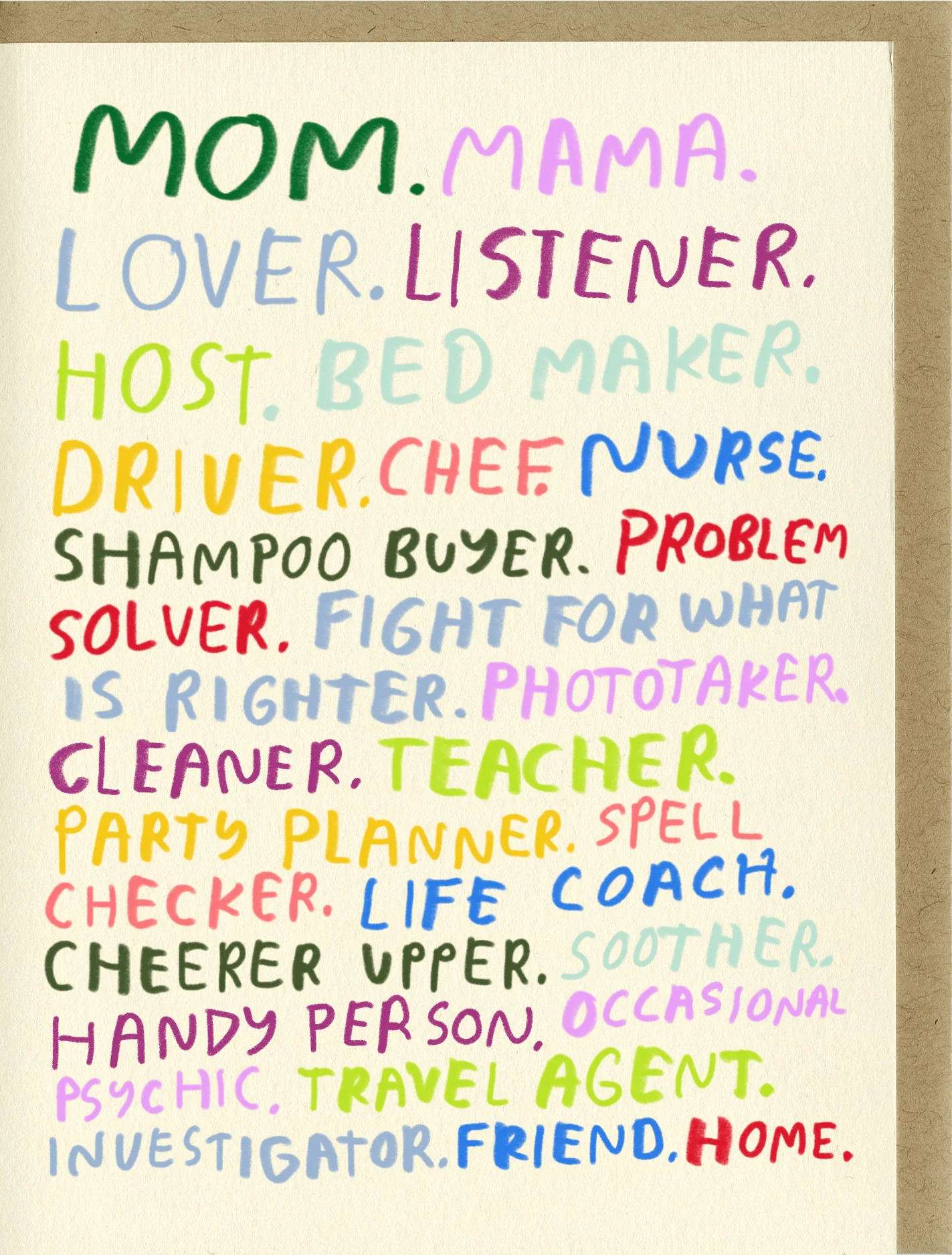 Mom You're All That Card - Image 2