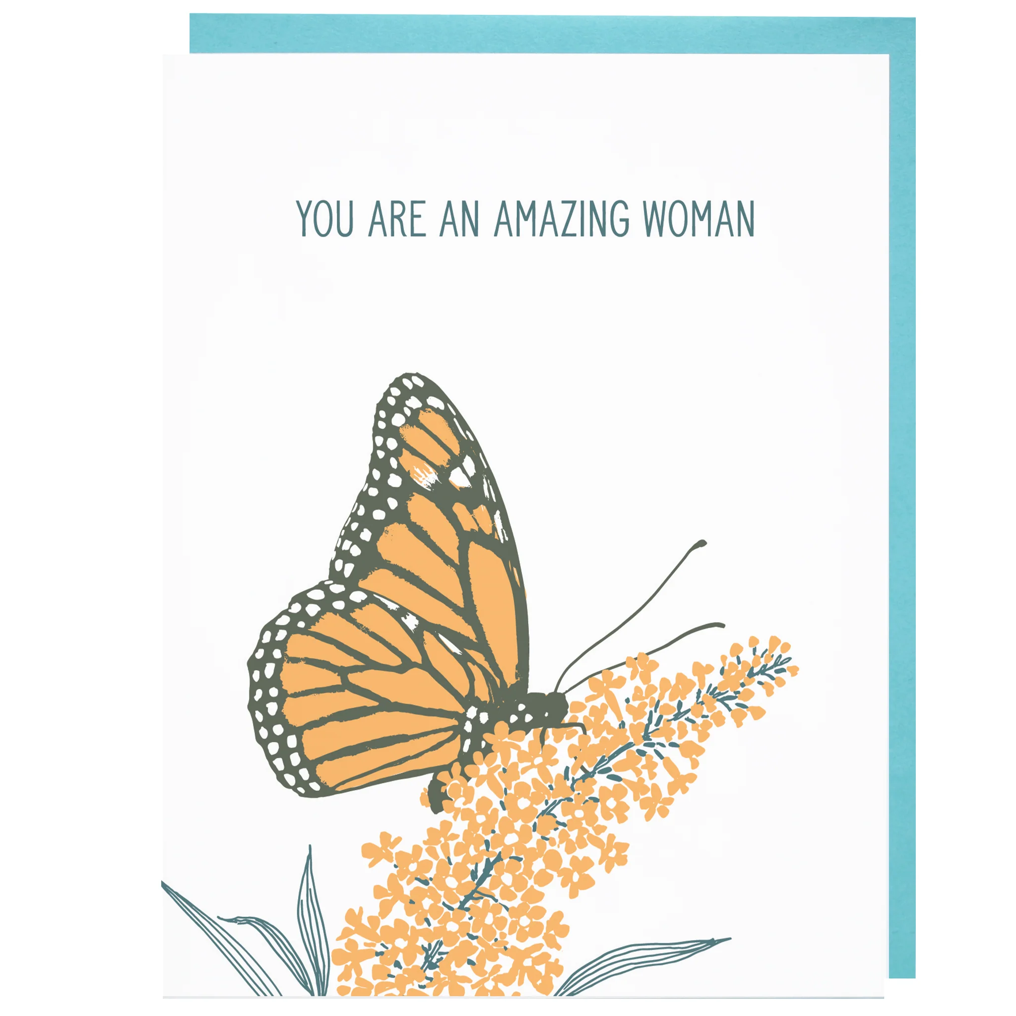 Butterfly Amazing Woman Card - Image 2