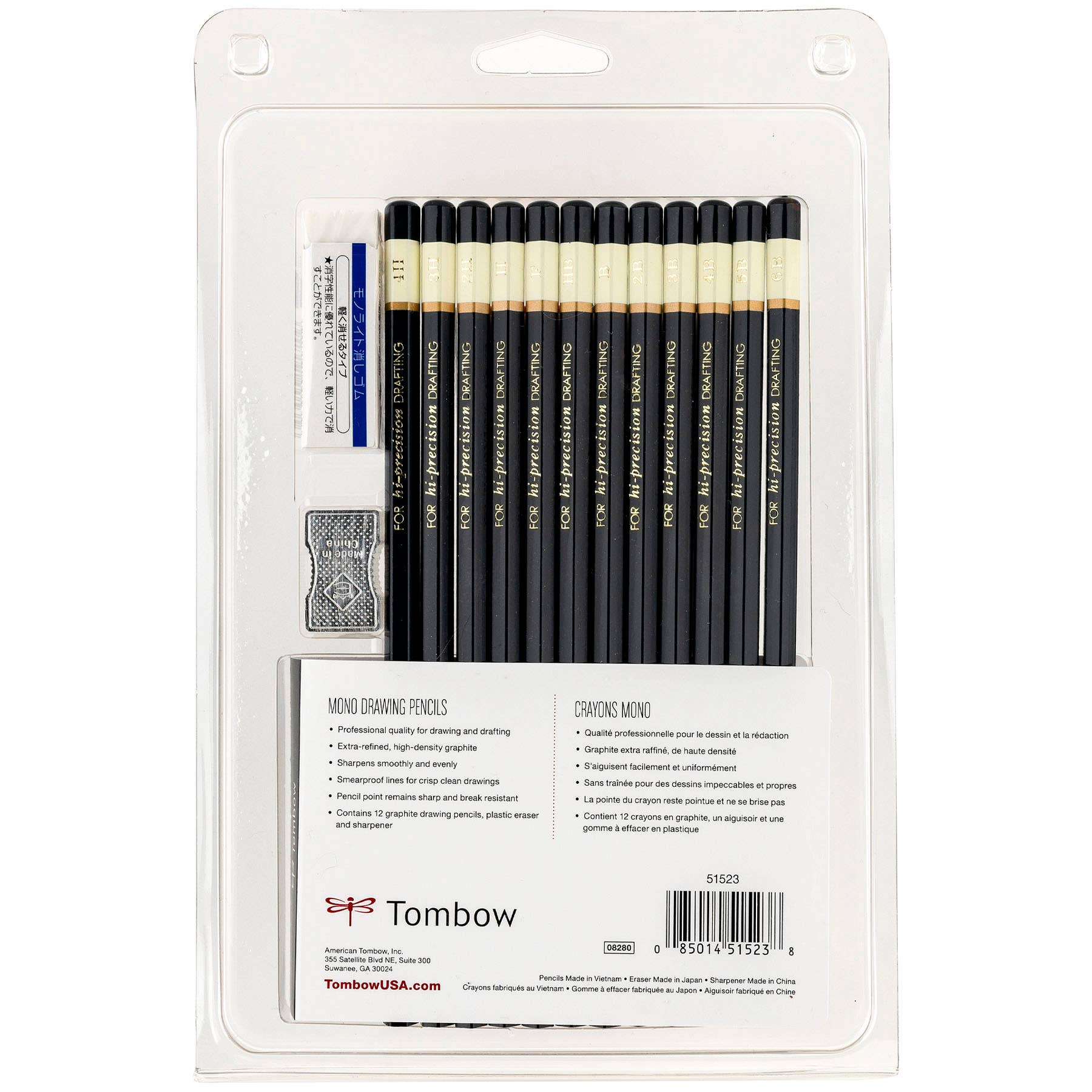 MONO Drawing Pencil Set  12-Pack - Image 12