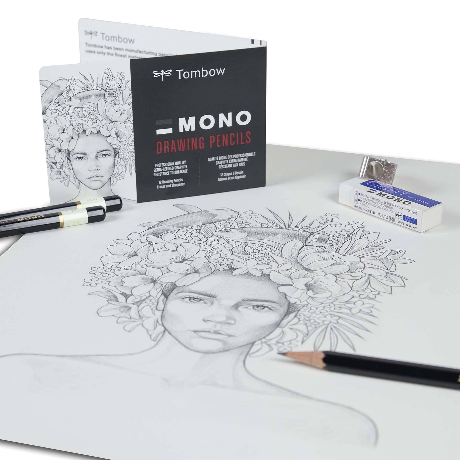 MONO Drawing Pencil Set  12-Pack - Image 7