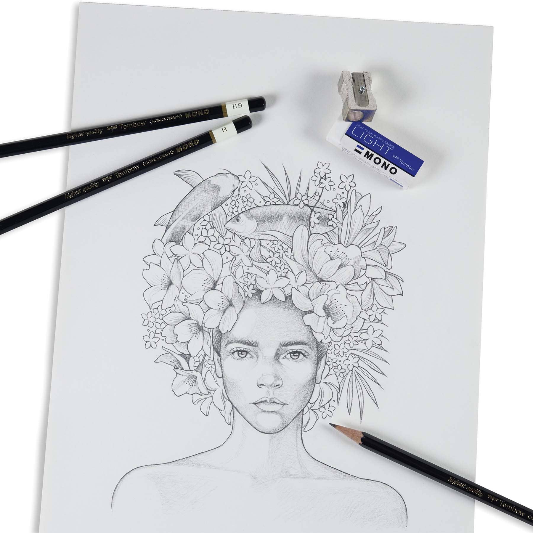 MONO Drawing Pencil Set  12-Pack - Image 8