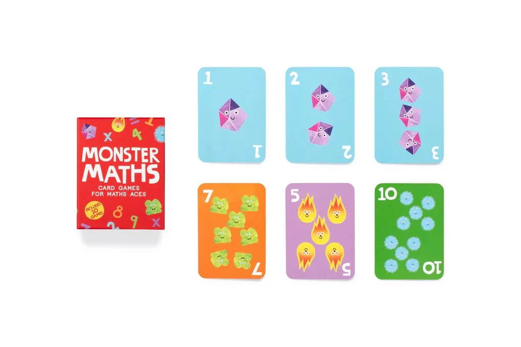 Monster Math Card Game - Image 2