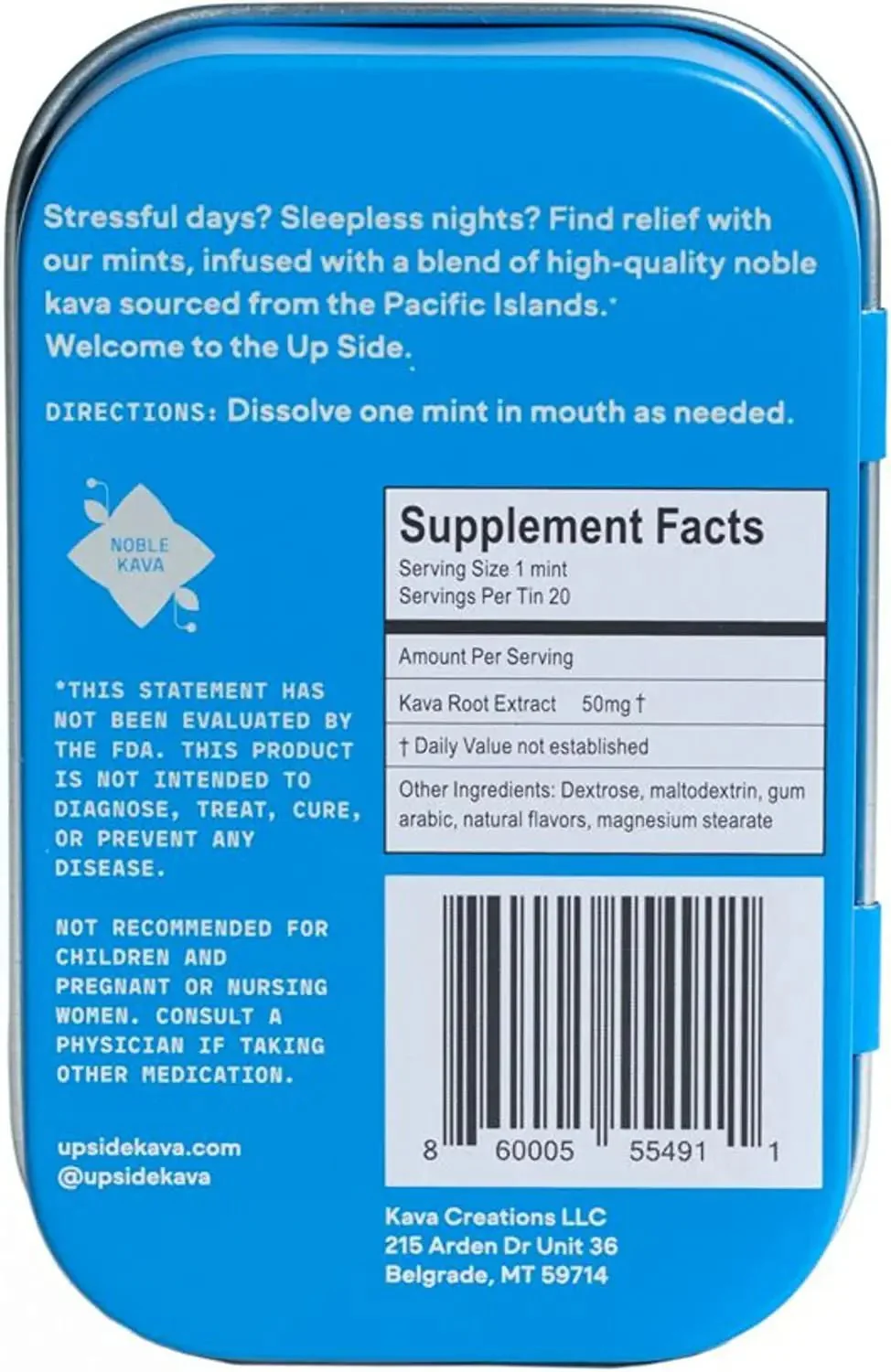 Kava Chill Pills: Moon Mint - Image 2