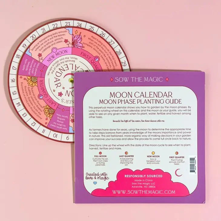 Moon Phase Calendar Wheel Planting Guide - Image 3