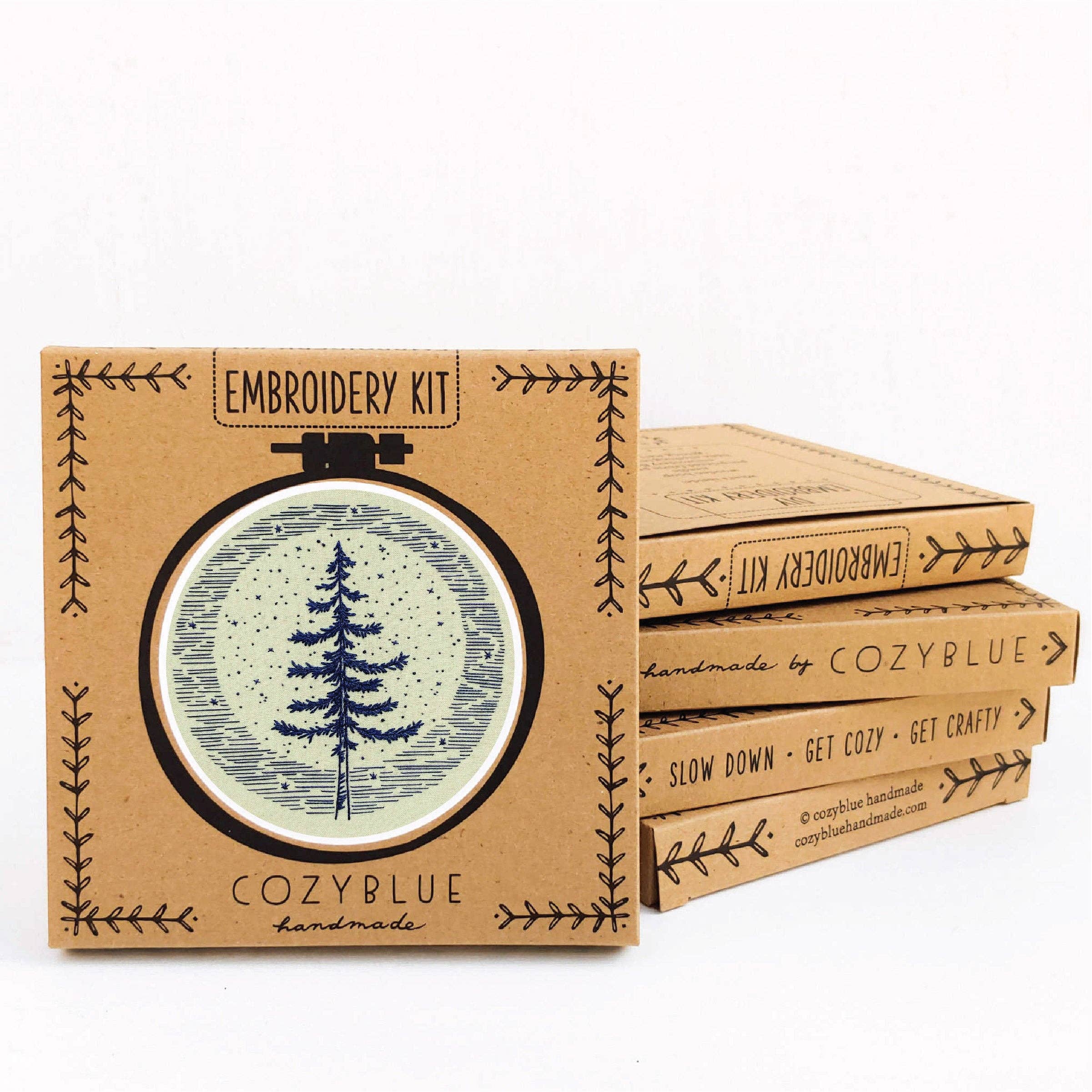 Moonlight Pine Embroidery Kit - Image 2