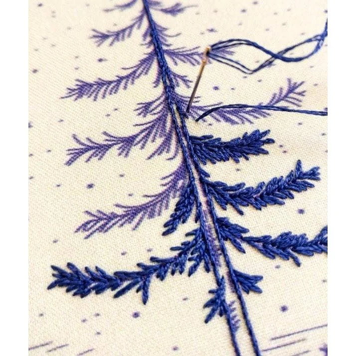Moonlight Pine Embroidery Kit - Image 4