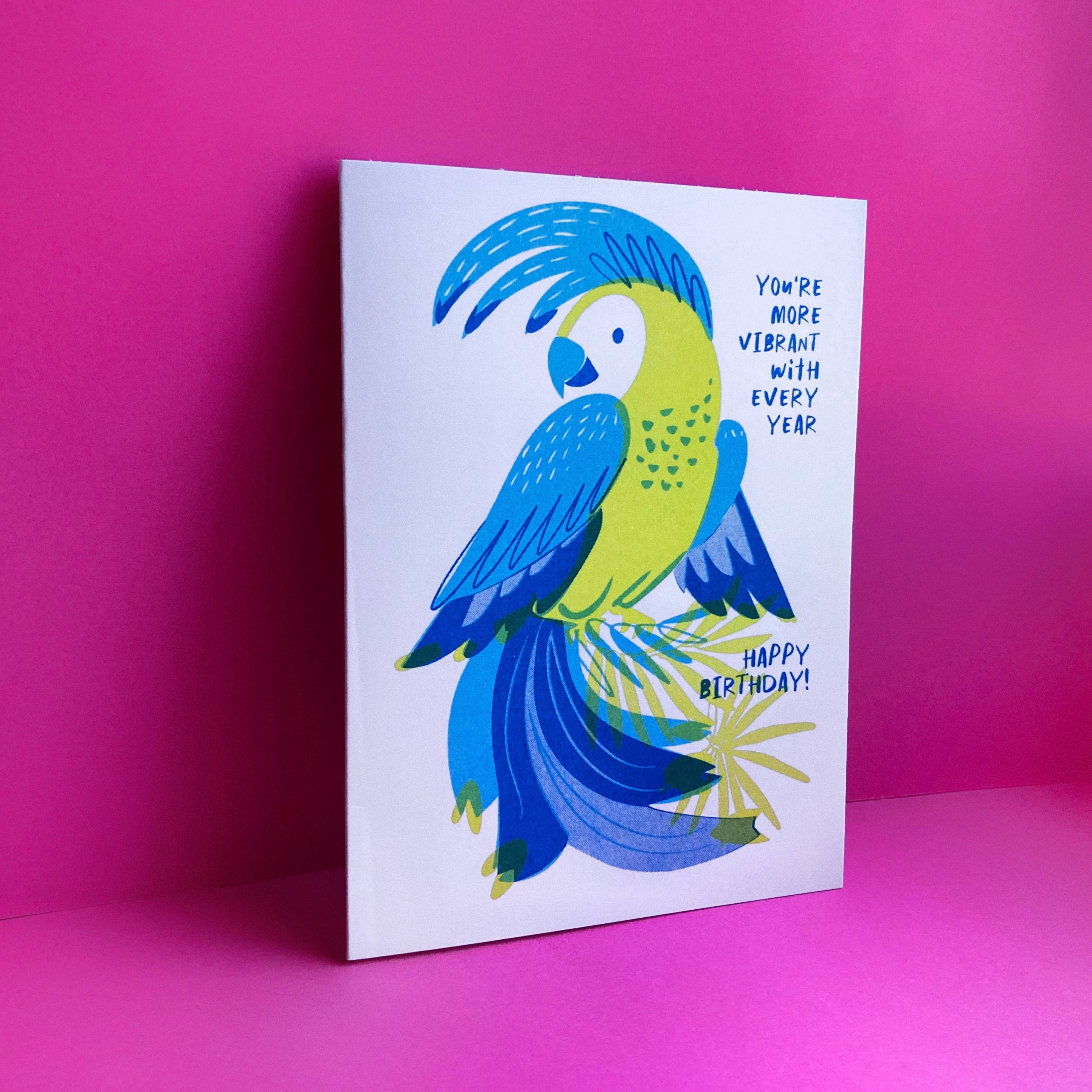 More Vibrant Birthday Card - Image 3