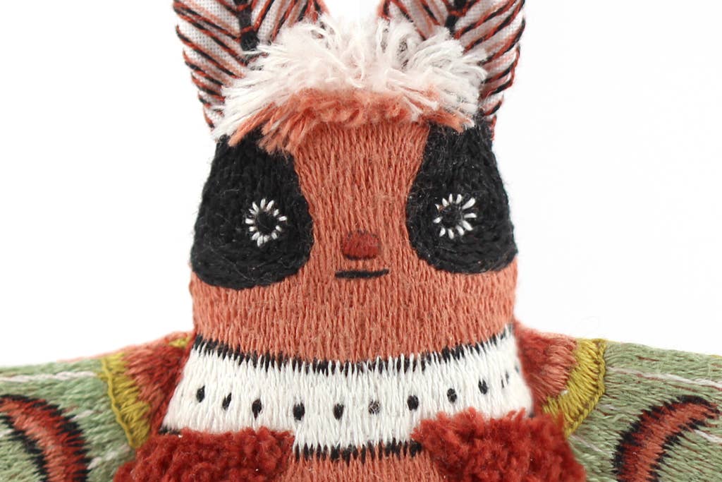 Stuffed Moth Embroidery Kit - Image 3