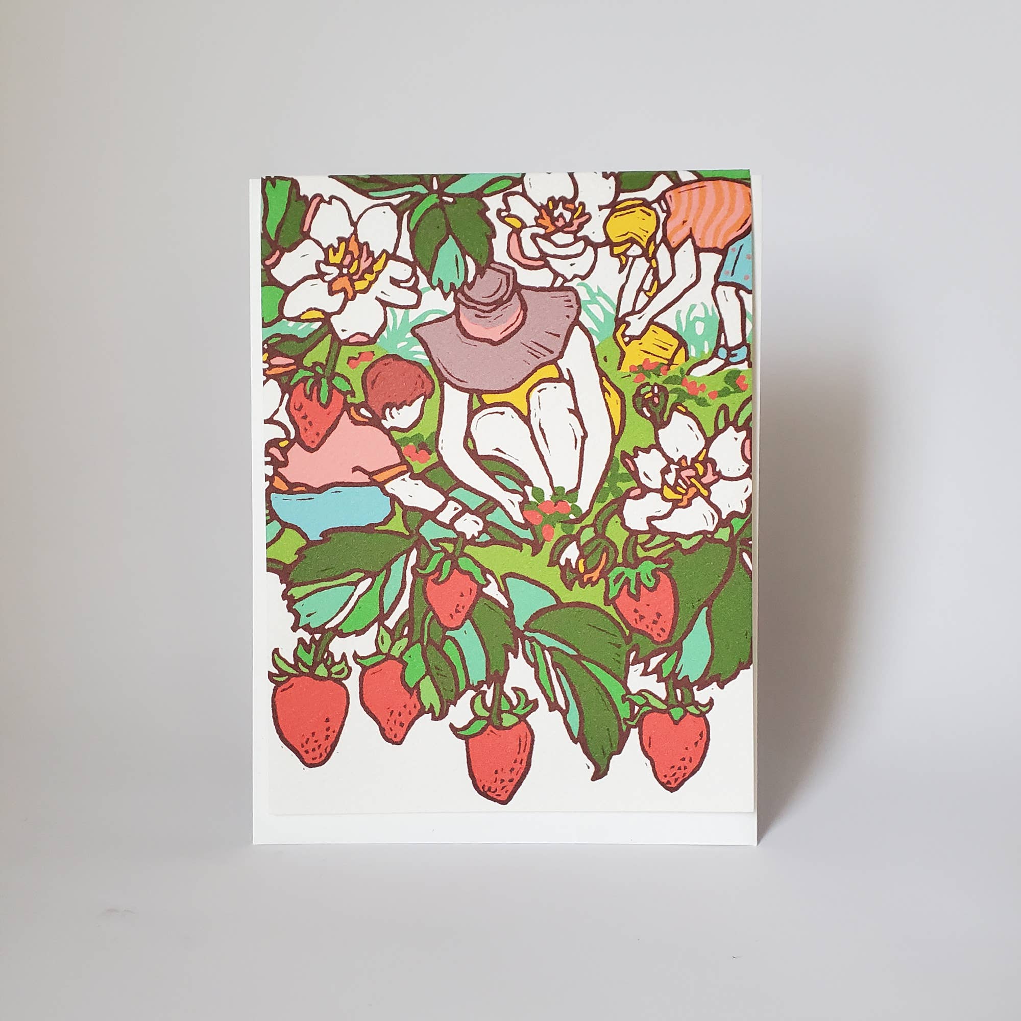 Strawberry Fields Forever Mother's Day Card