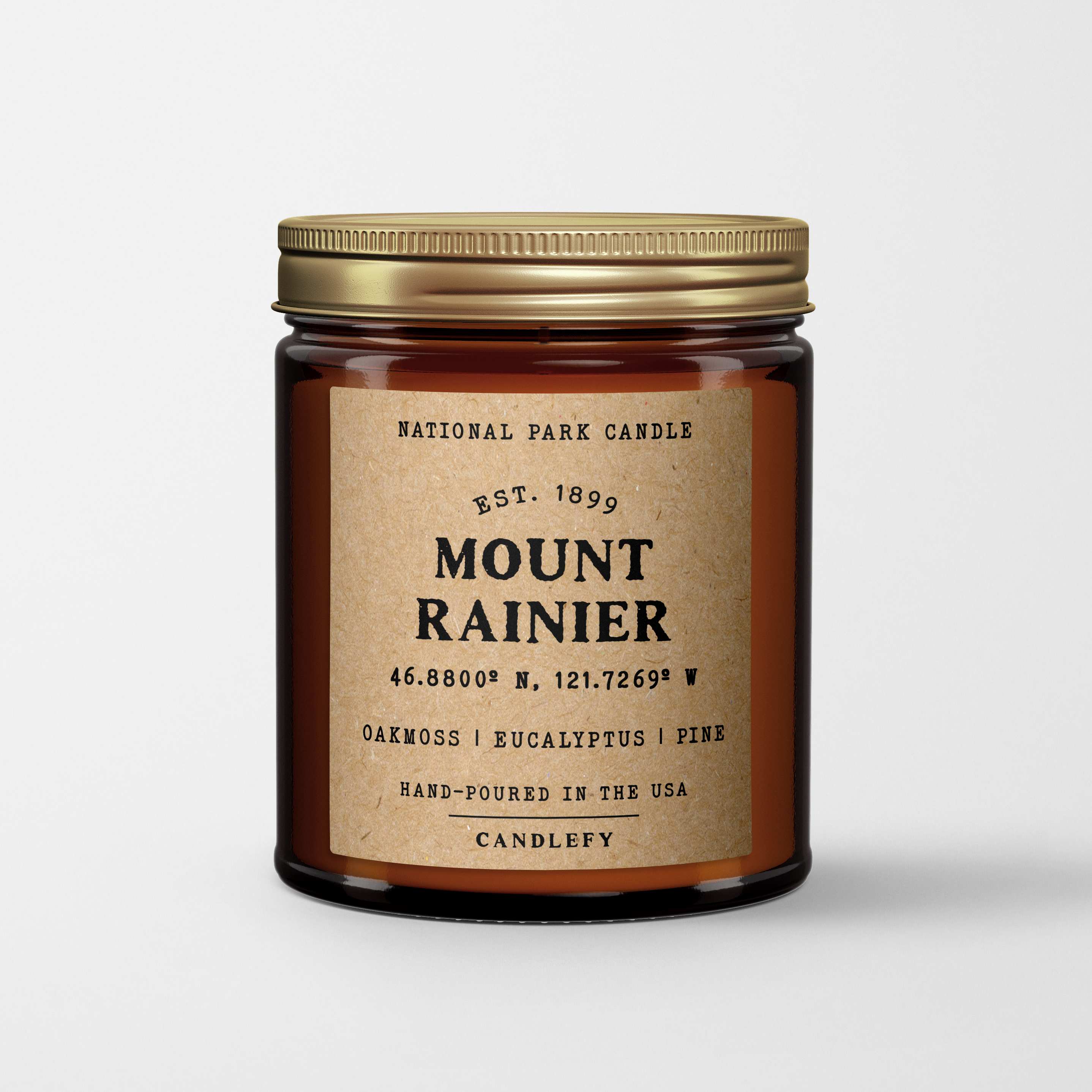 Mount Rainier National Park Candle - Image 4