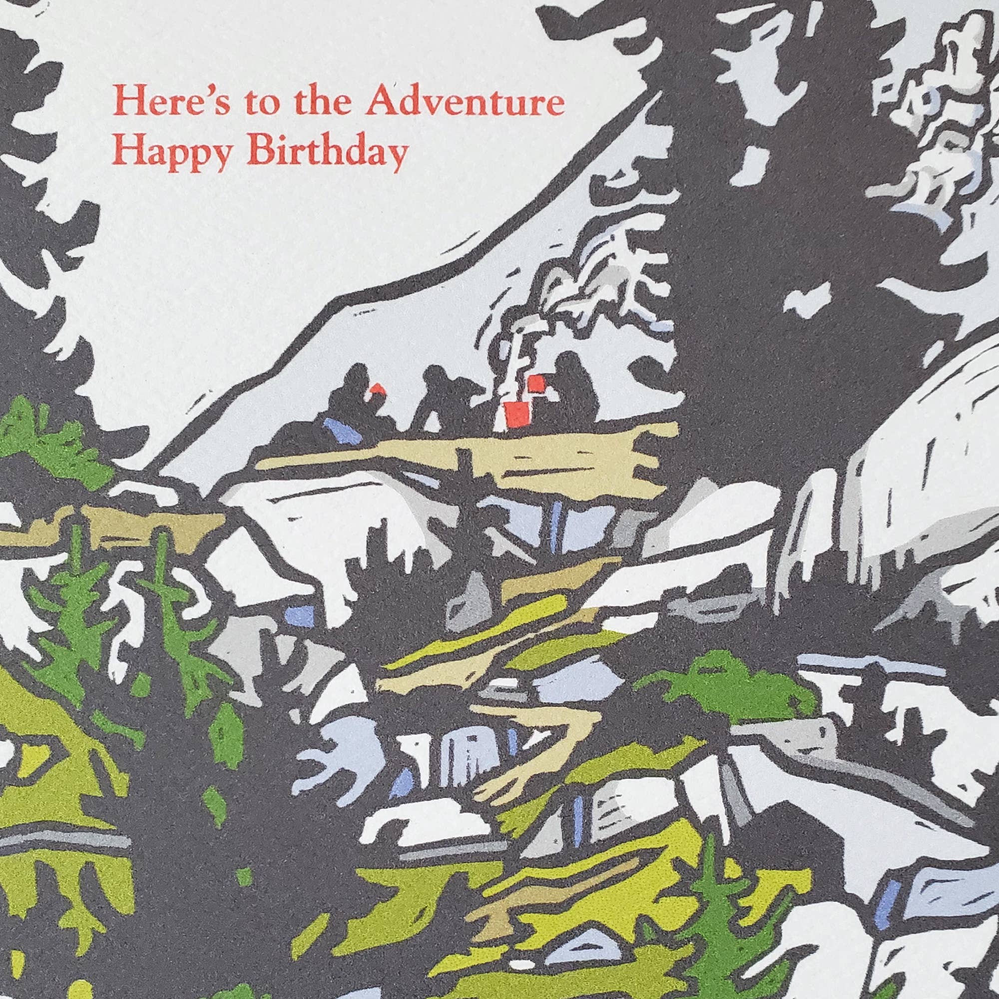 Mountain Adventure Birthday Card - Image 4