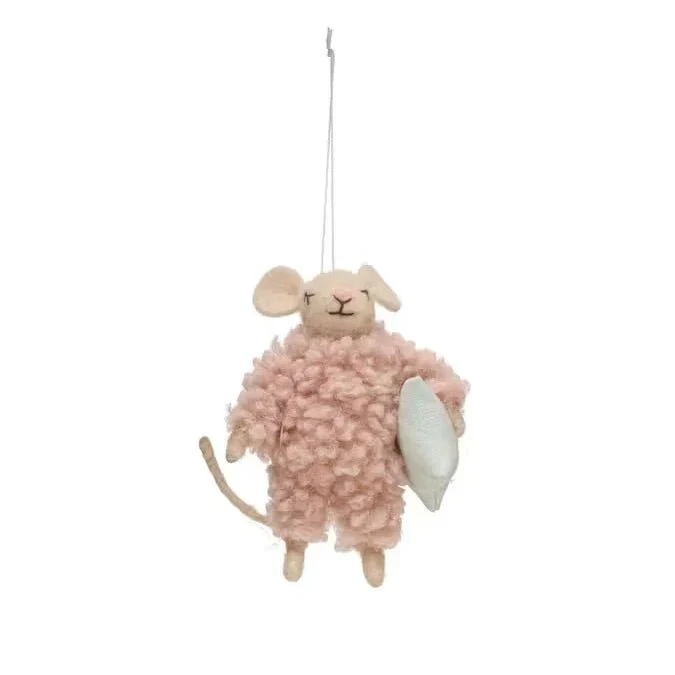 Mouse in Pajamas Ornament - Image 2