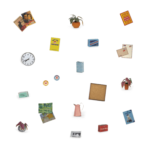 Mouse Mansion Die-Cut Prints: Bedroom Accessories - Image 3