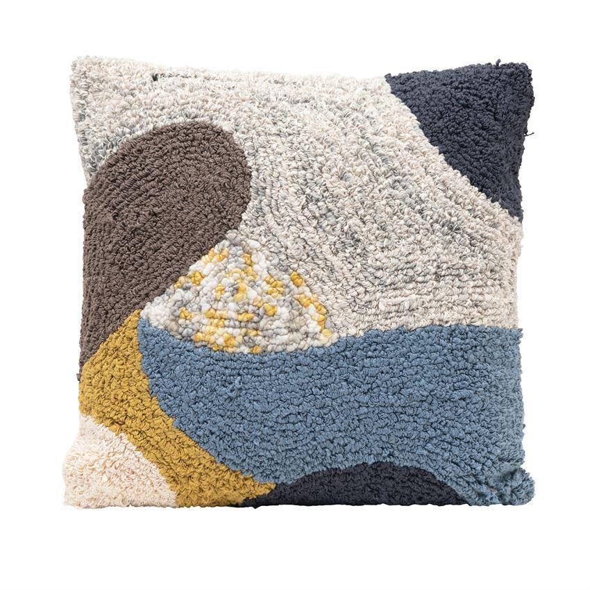 Multi Color Hook Pillow