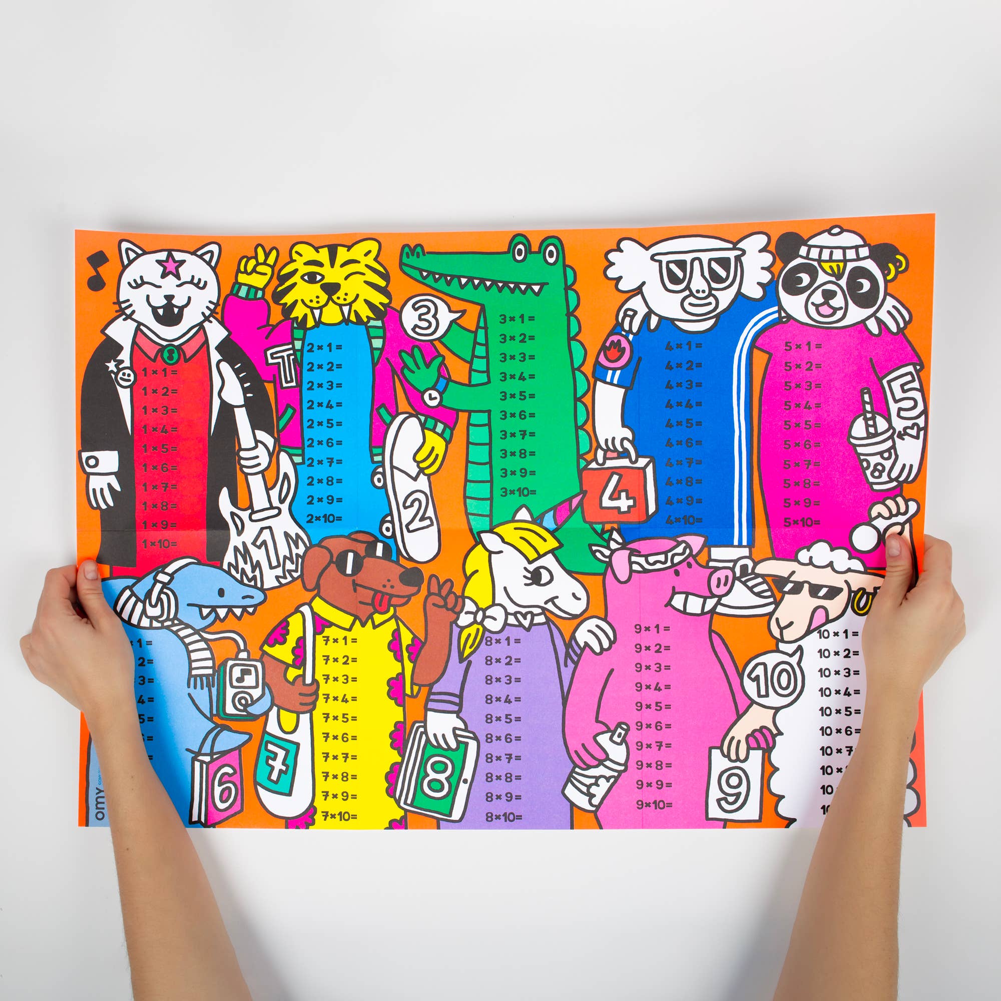 Multiplication Poster OMY School - Image 3