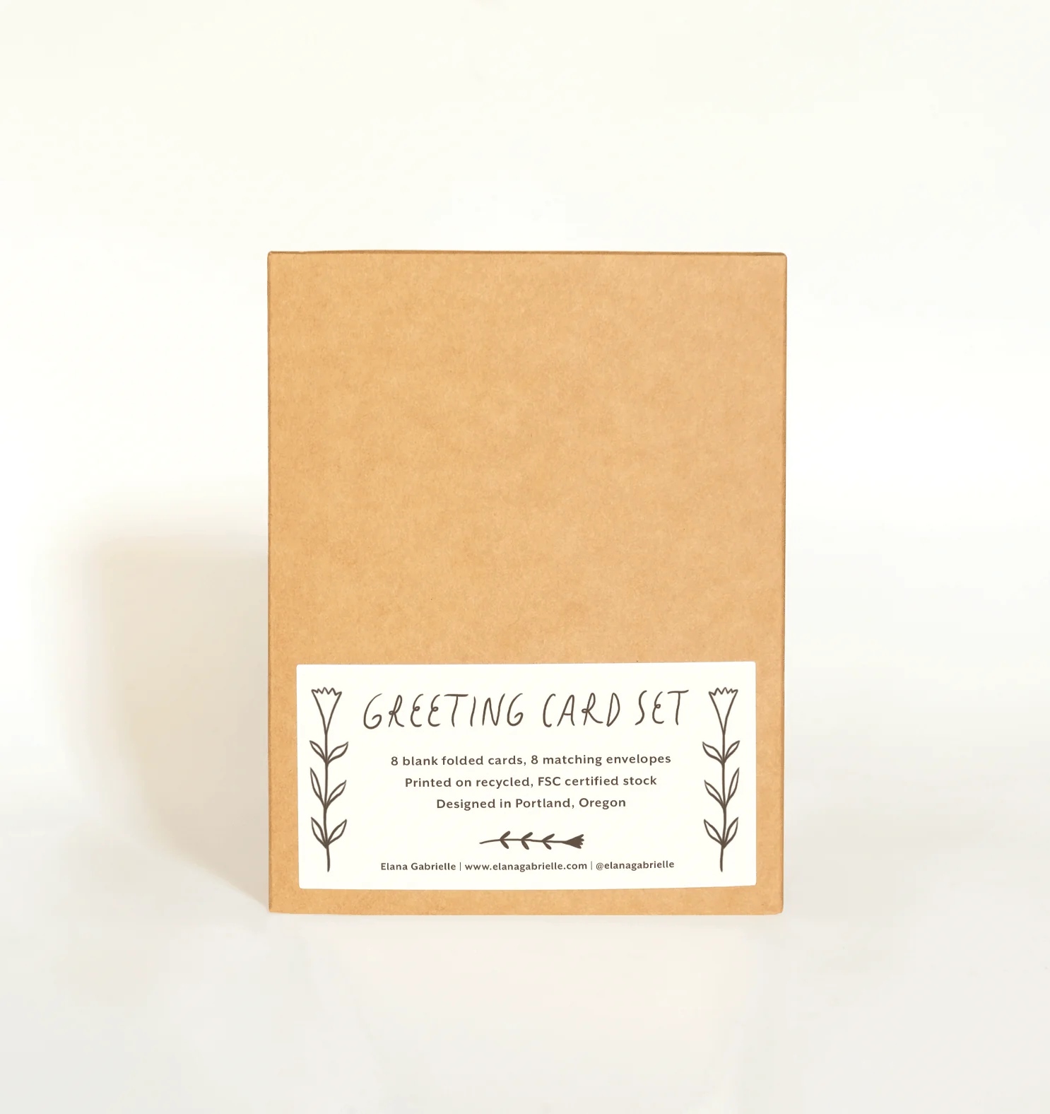 Mushroom Season Holiday Cards, Boxed Set of 8 - Image 2