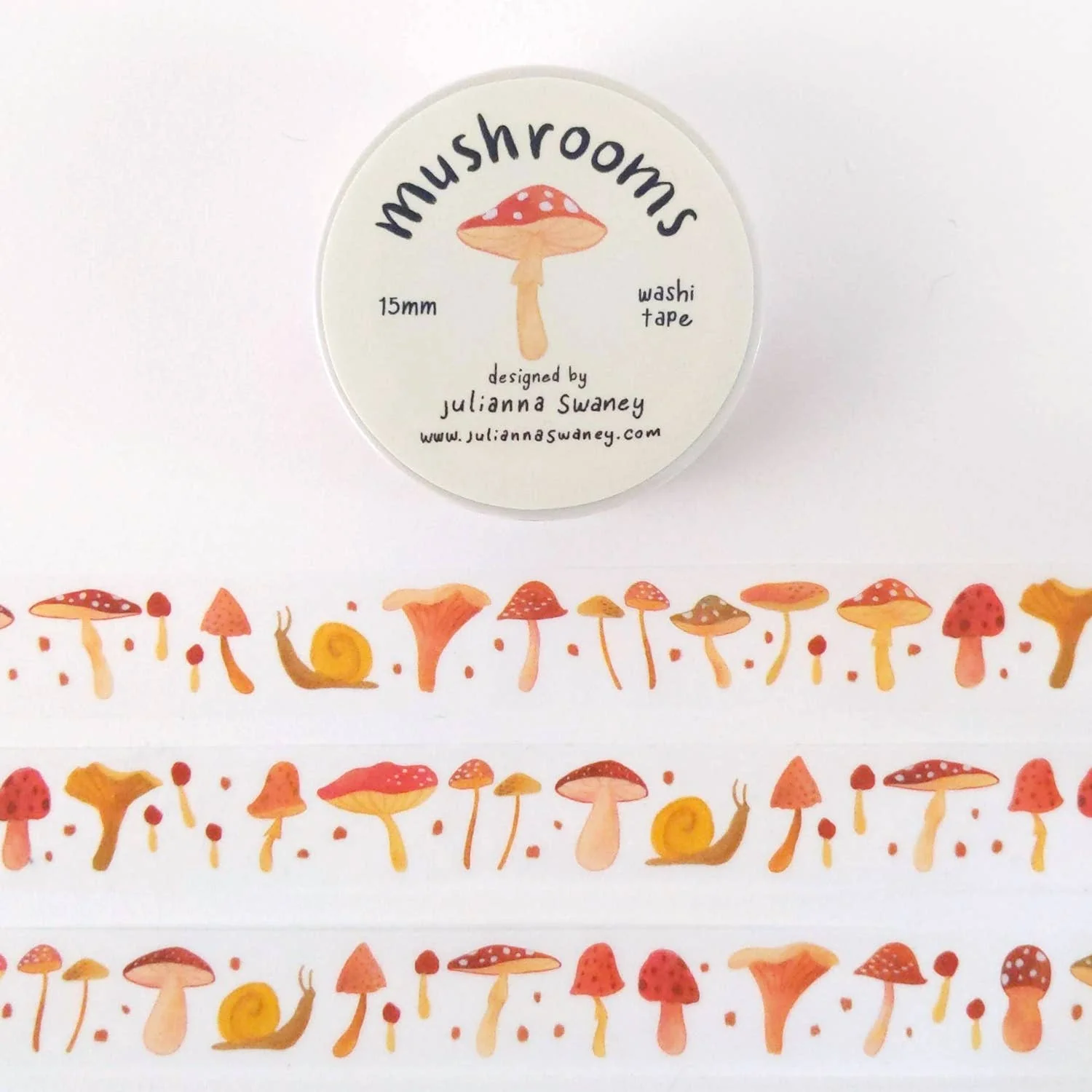 Mushrooms Washi Tape - Image 2