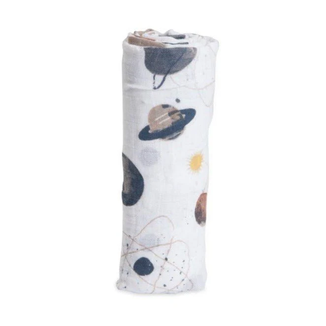 Cotton Muslin Swaddle: Planetary - Image 3