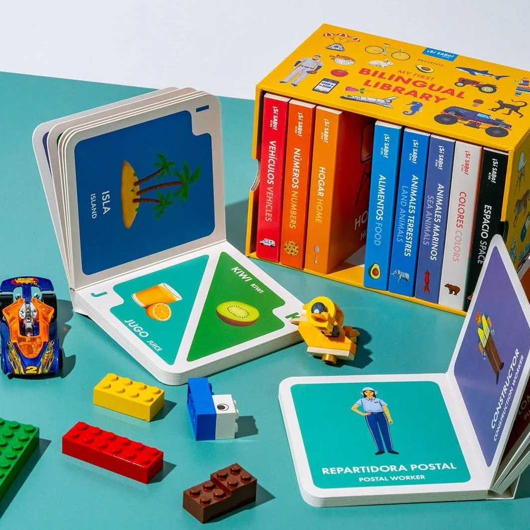 My First Bilingual Library: Spanish-English Board Book Set - Image 2