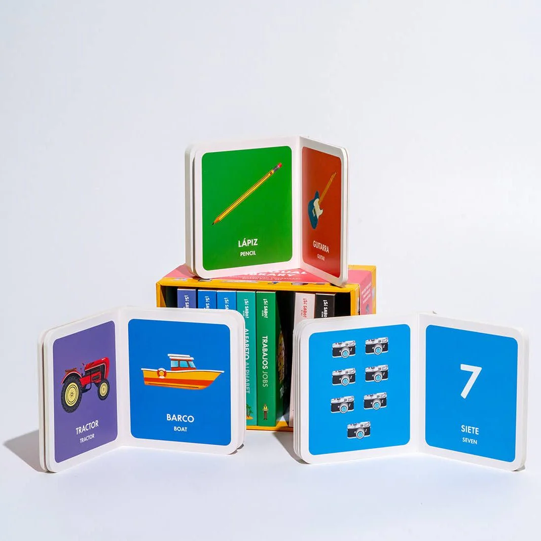 My First Bilingual Library: Spanish-English Board Book Set - Image 7