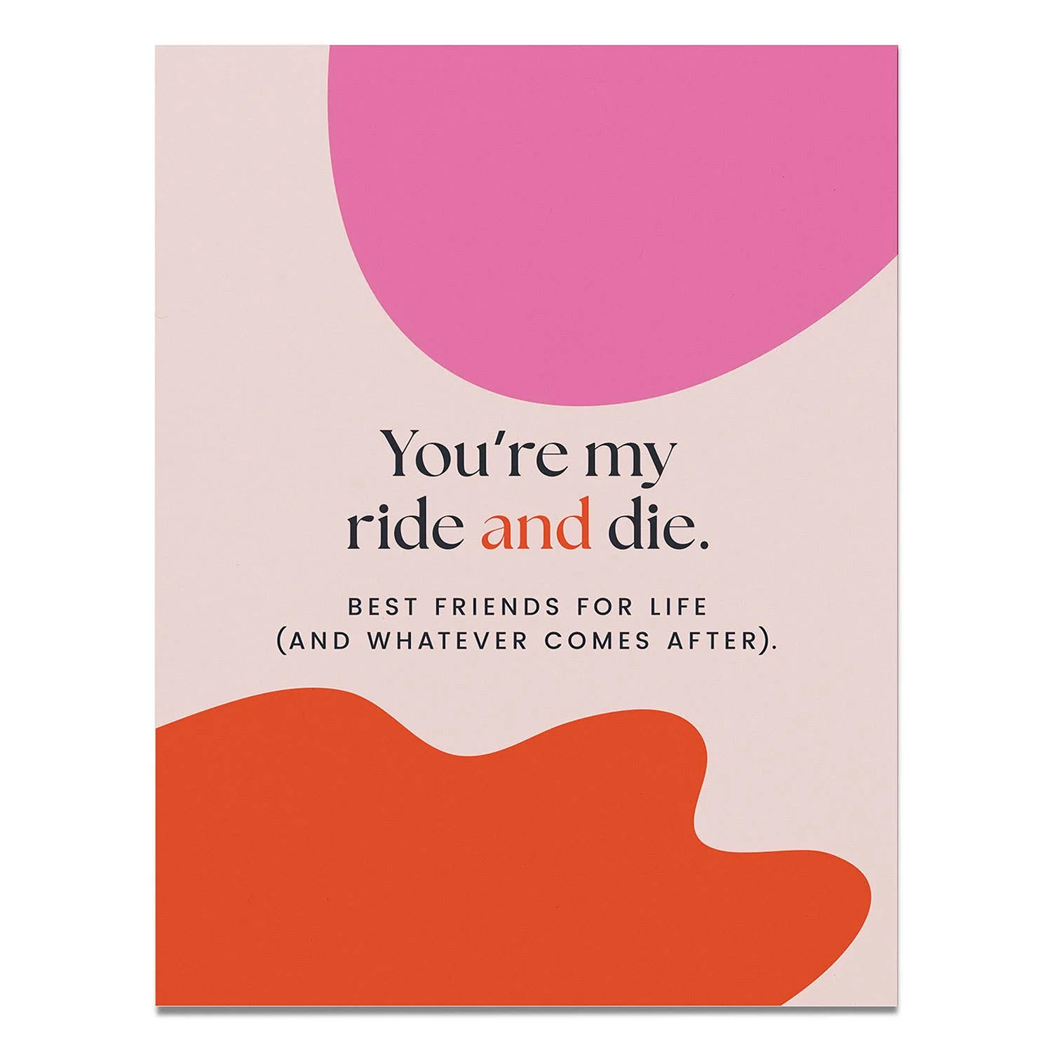 My Ride and Die Friendship & Love Card - Image 2