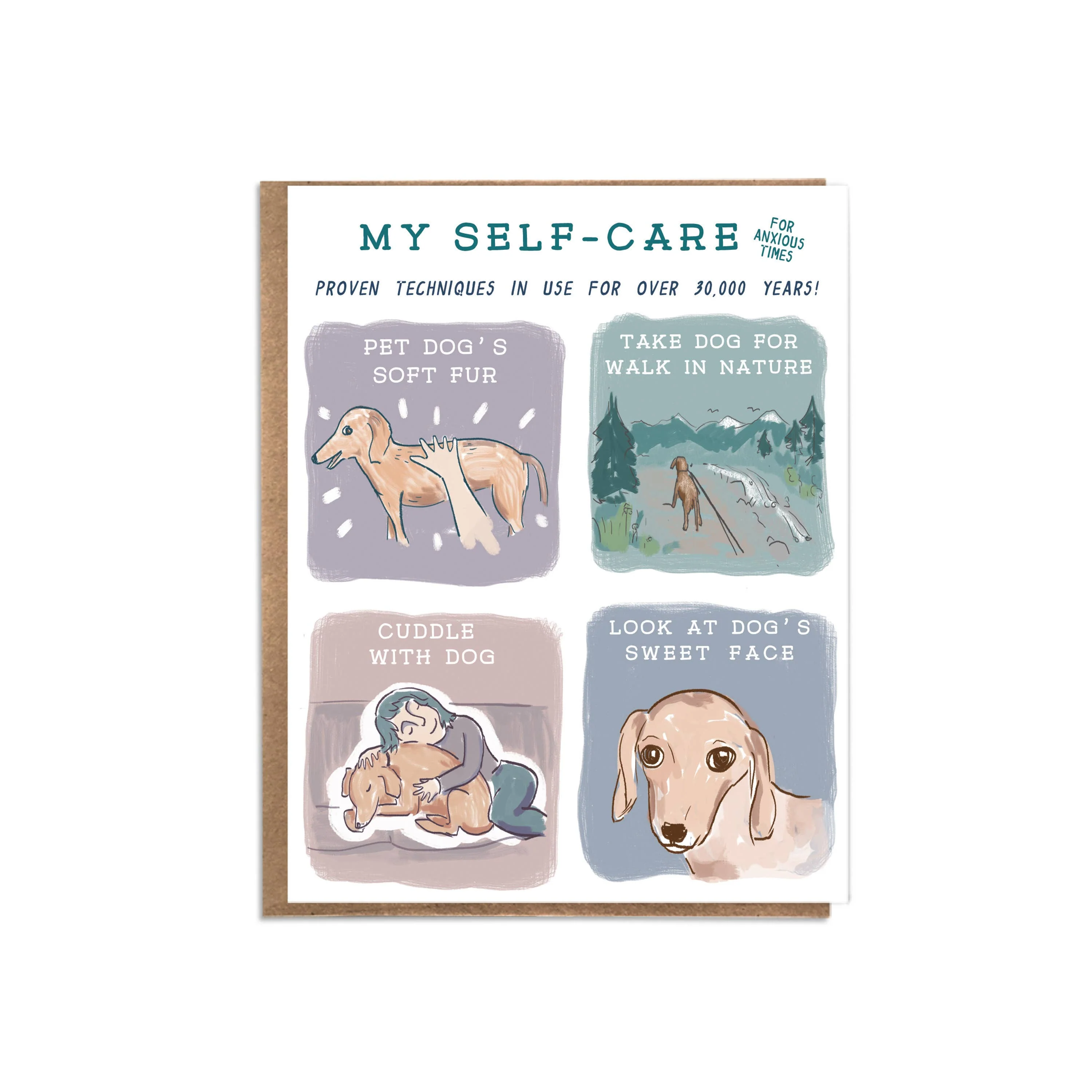 Self-Care is a Dog Card - Image 2