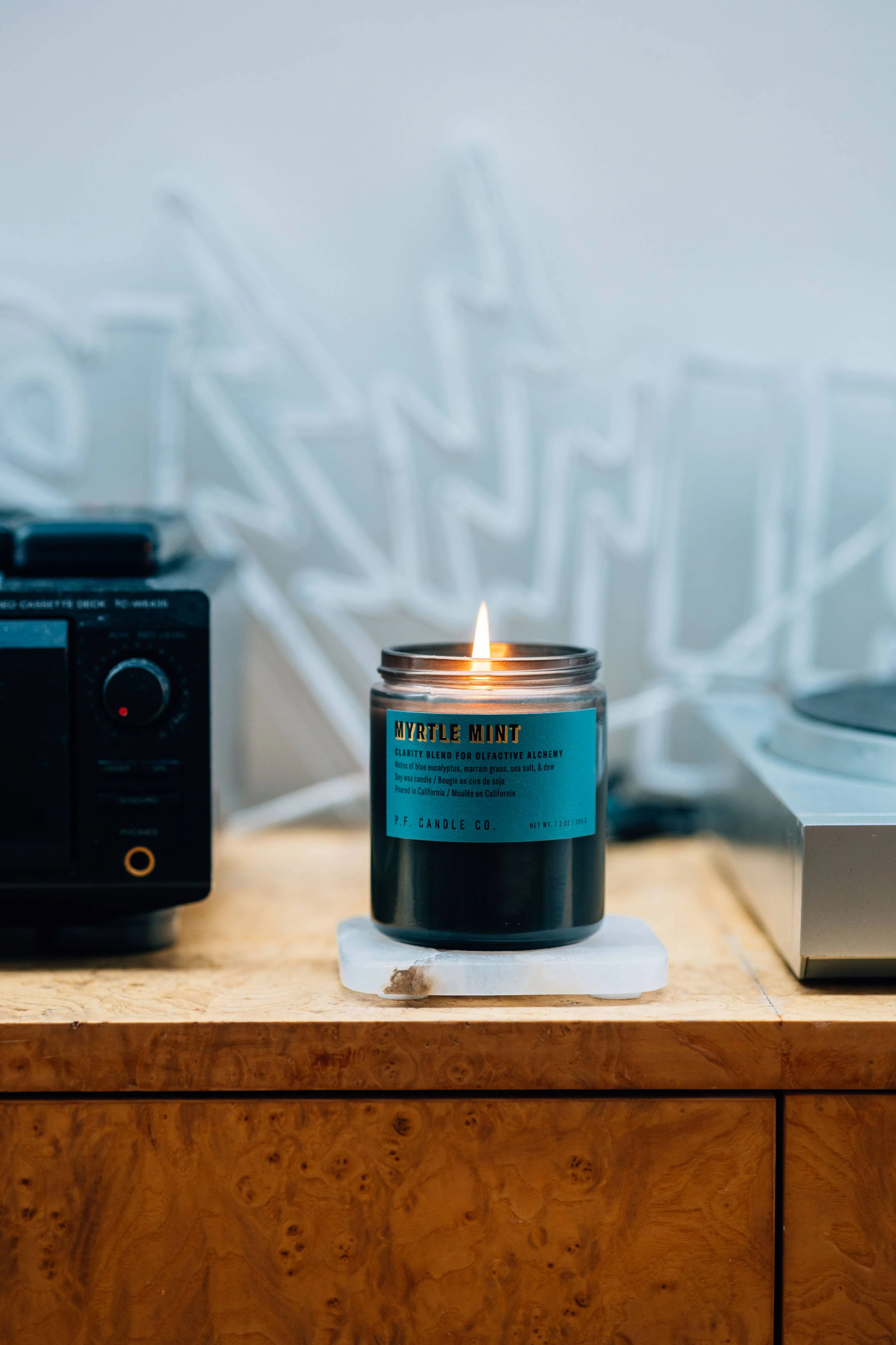 Myrtle Mint Candle - Image 2