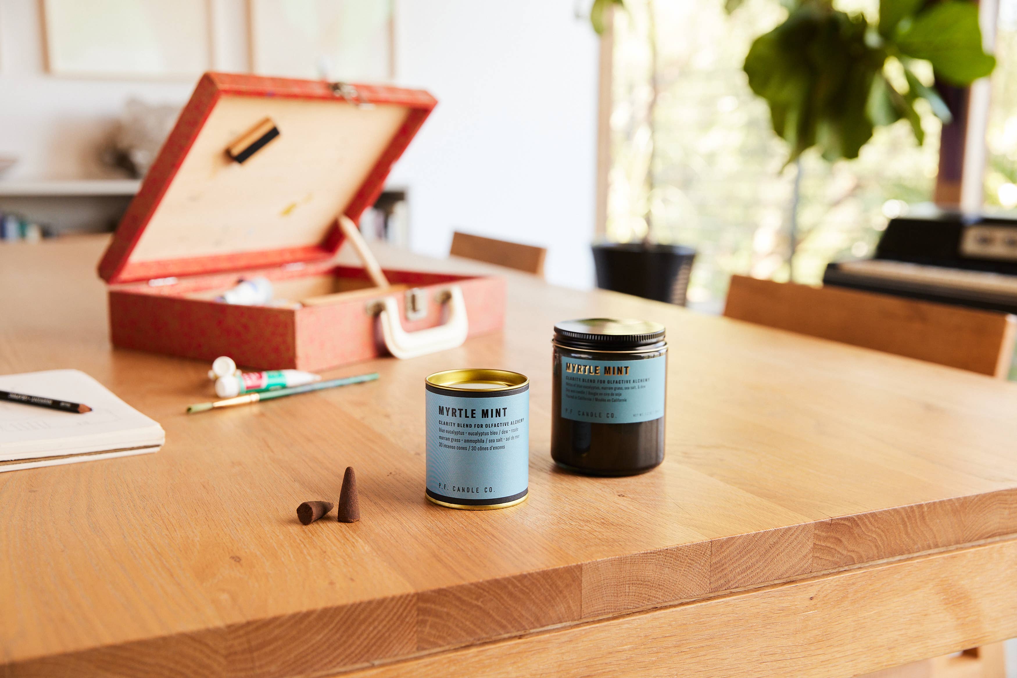 Myrtle Mint Candle - Image 3