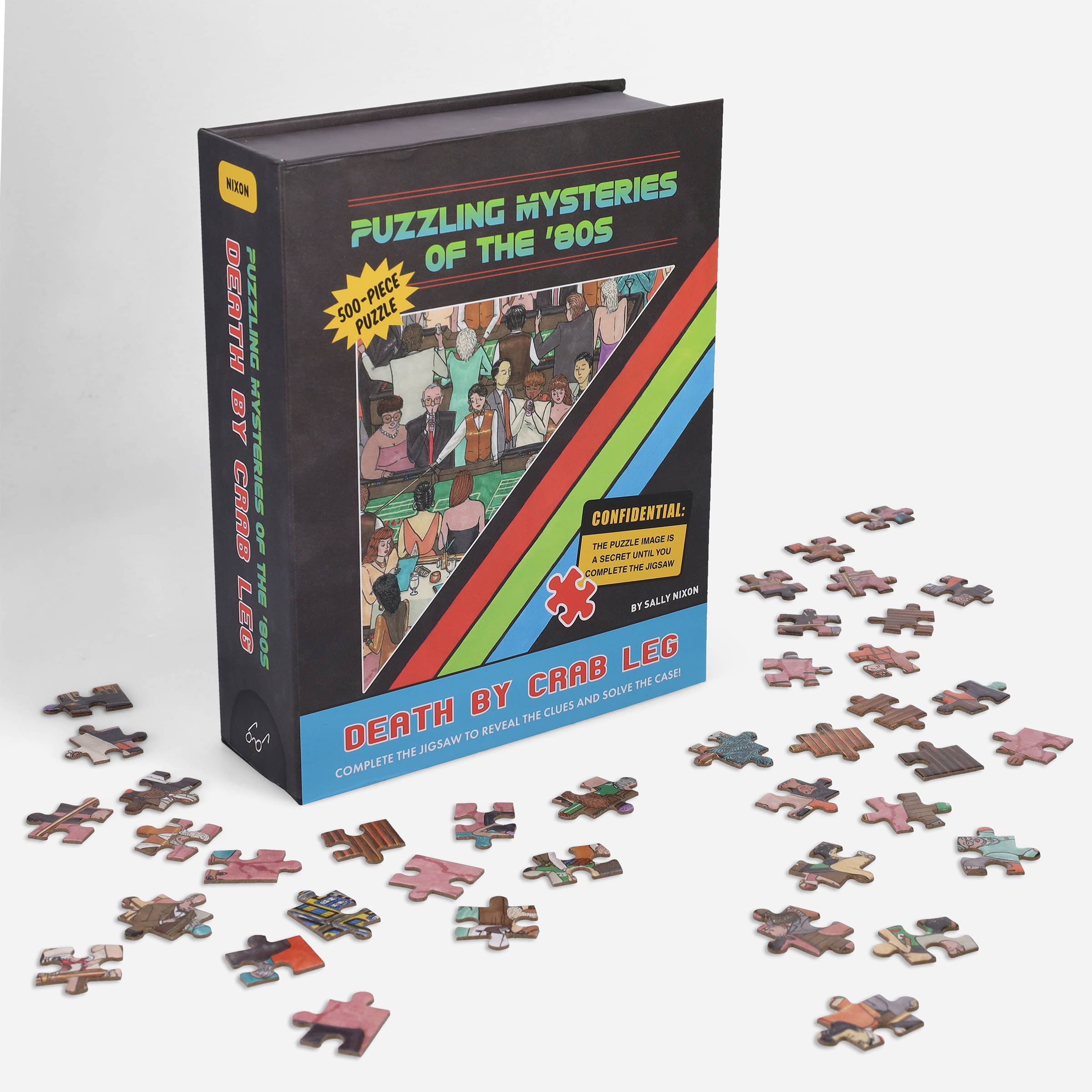 Mysteries of the 80s: Death by Crab Leg 500 Piece Puzzle - Image 2