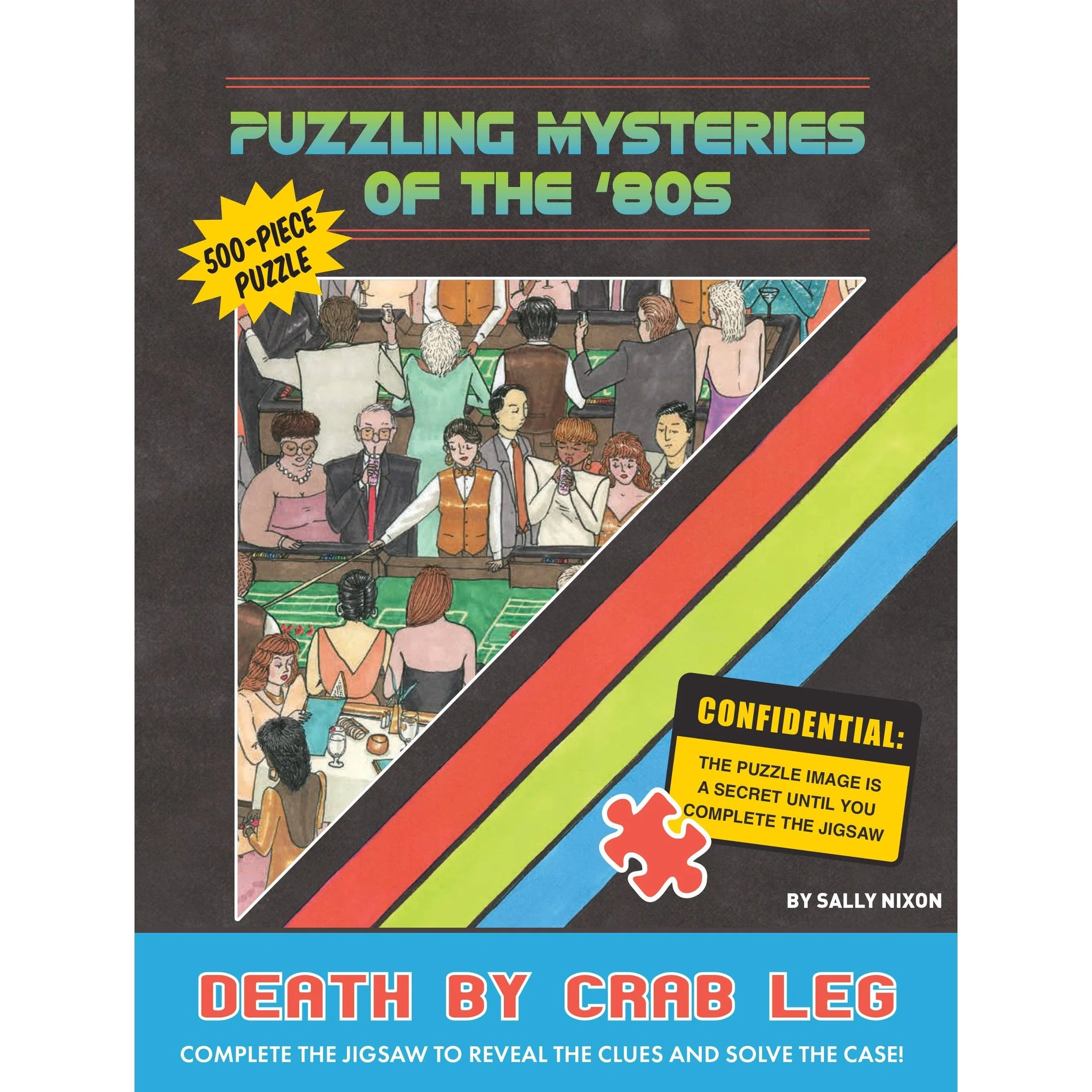 Mysteries of the 80s: Death by Crab Leg 500 Piece Puzzle - Image 3