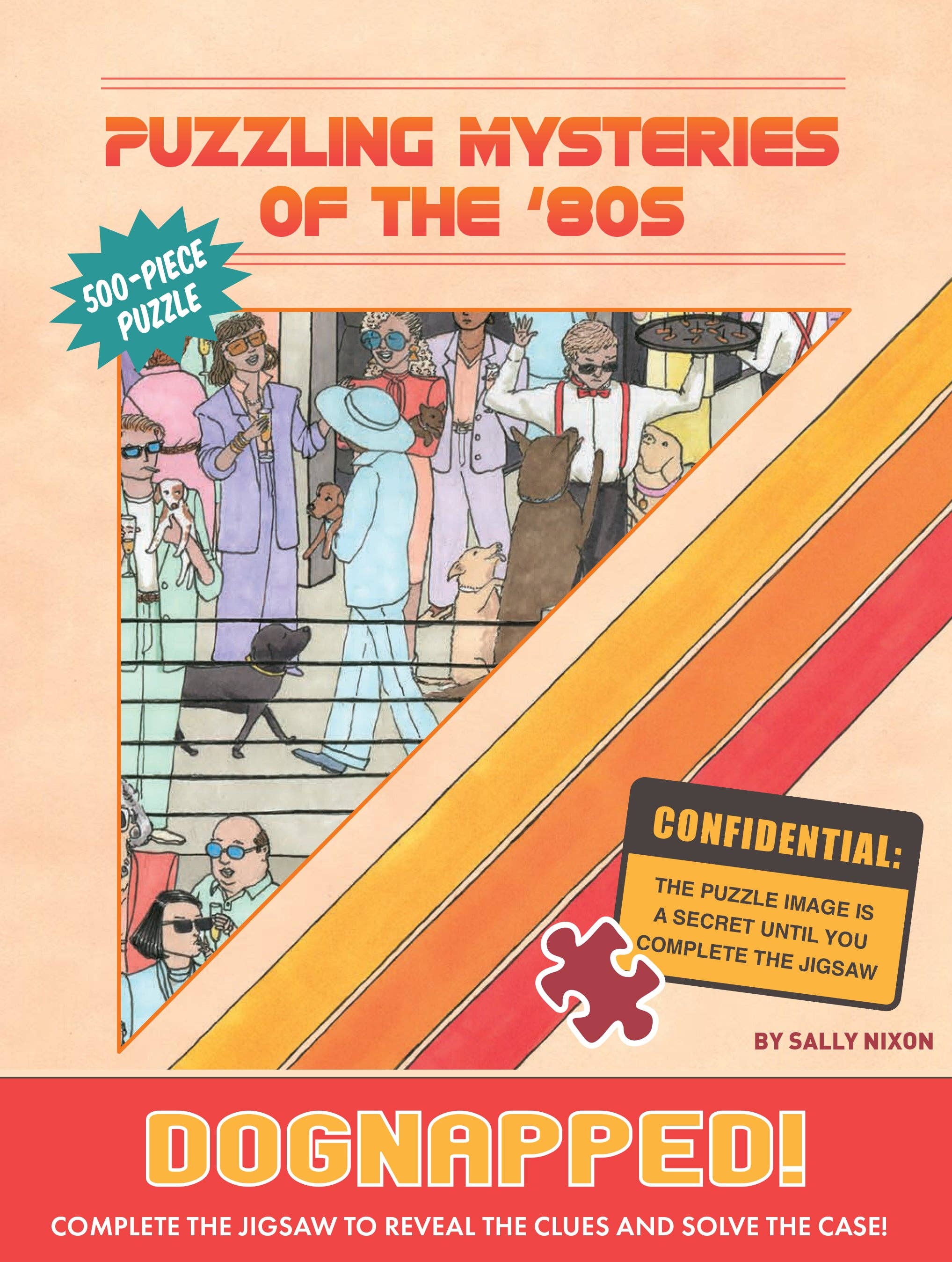 Mysteries of the 80s: Dognapped! 500 Piece Puzzle - Image 5