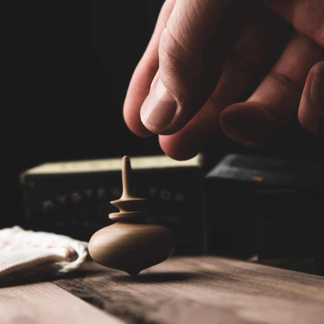 Wooden Spinning Top - Image 2