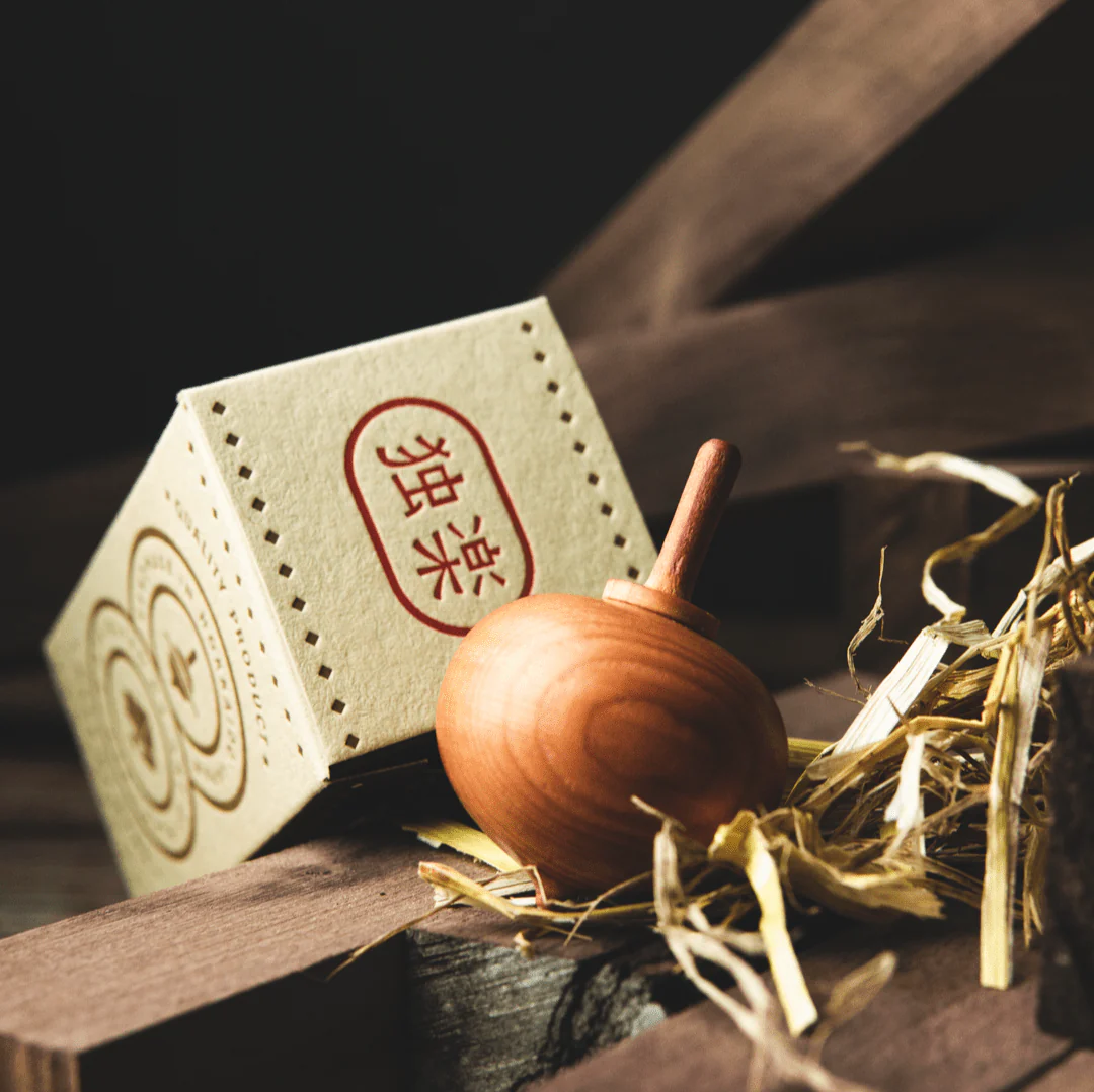 Wooden Spinning Top - Image 6