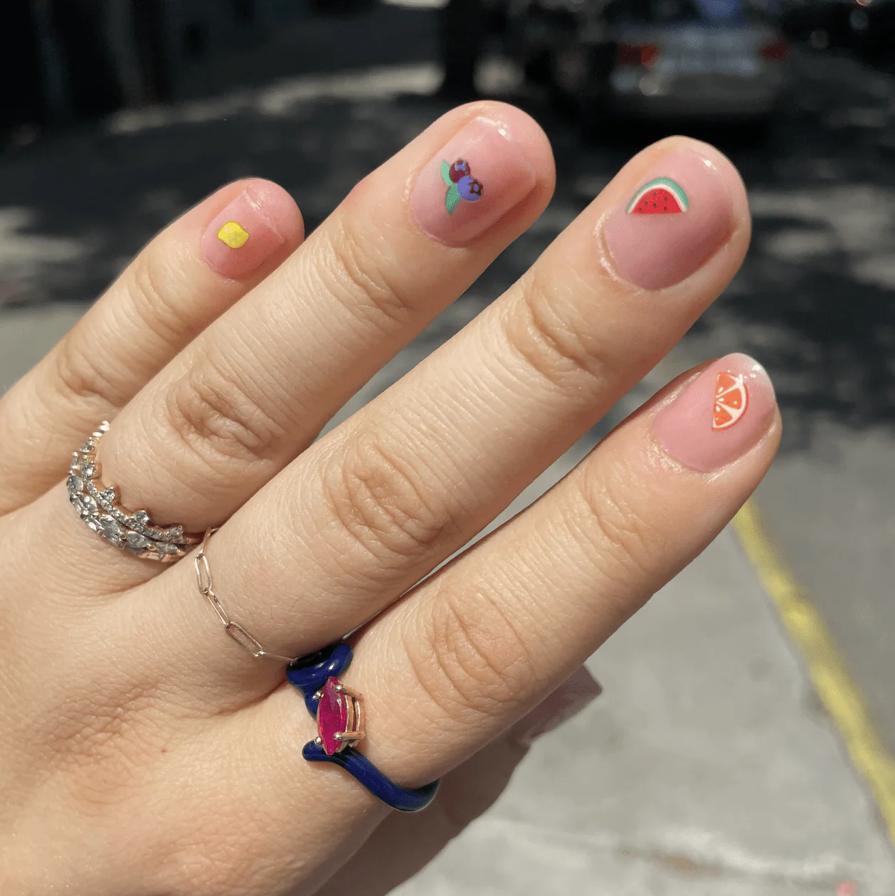 Nail Art Stickers: Fruit Salad - Image 2