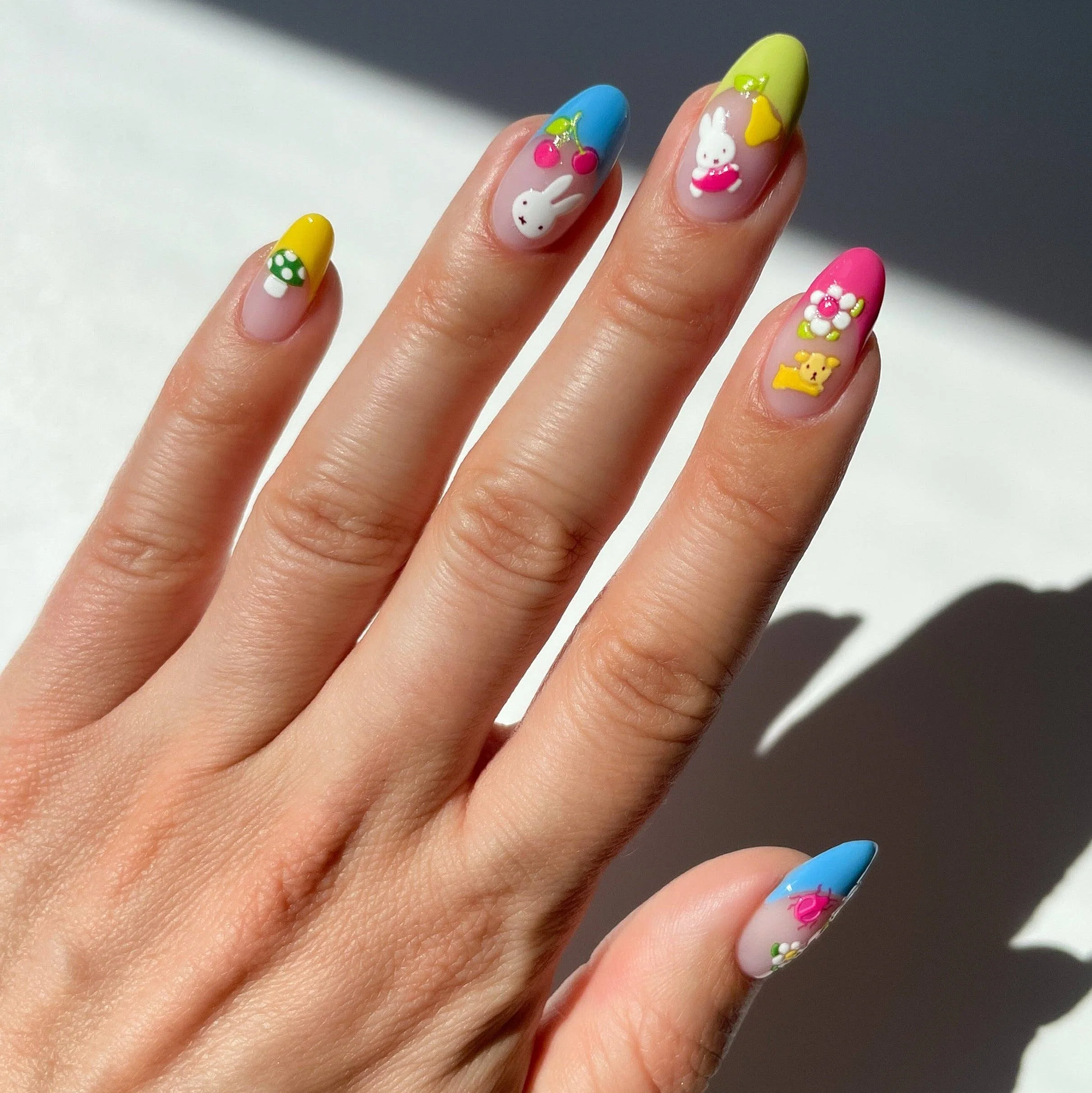 Nail Art Stickers: Miffy in the Meadow - Image 2