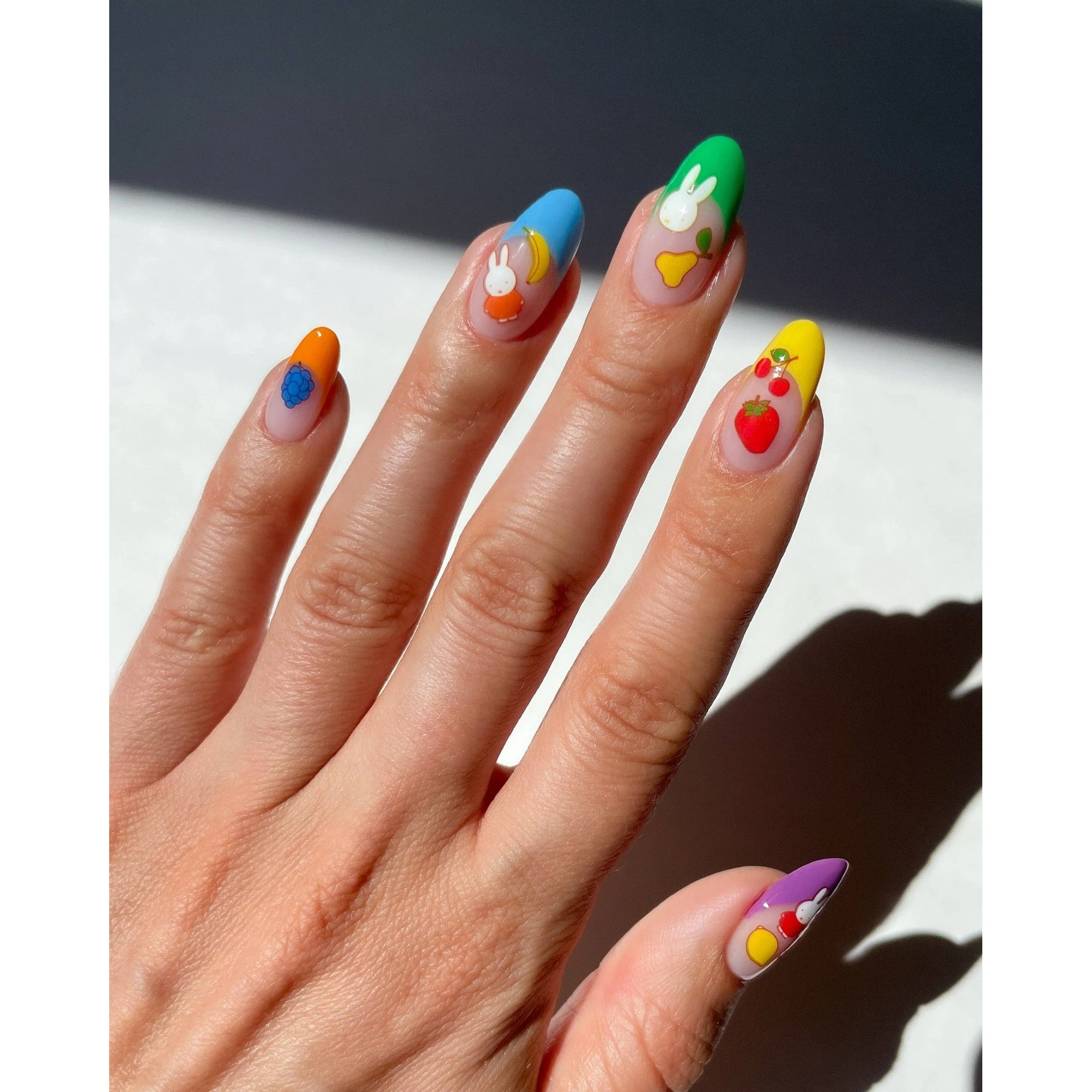 Nail Art Stickers: Miffy's Fresh Fruit - Image 3