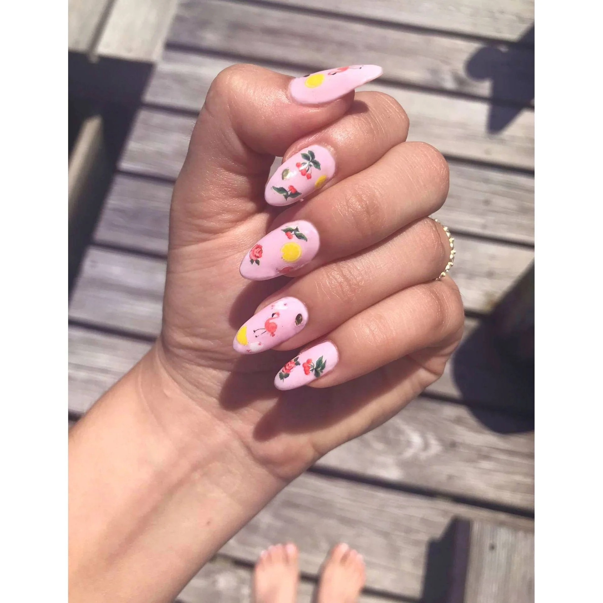 Nail Art Stickers: Pink Pony - Image 3