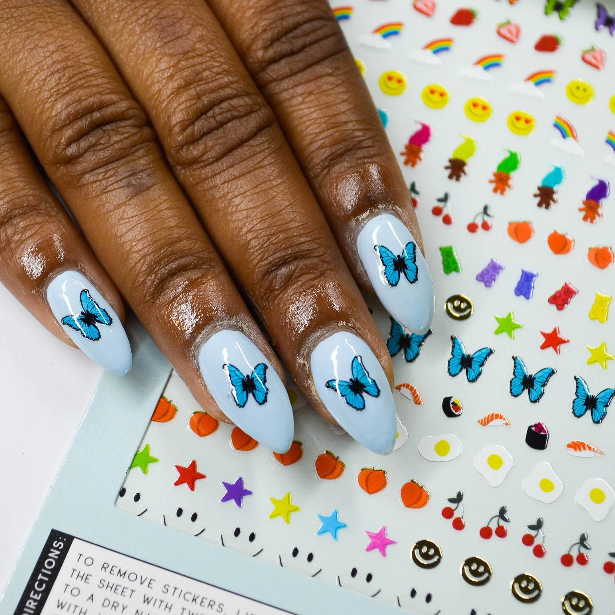 Nail Art Stickers: Sunny Side Up - Image 2