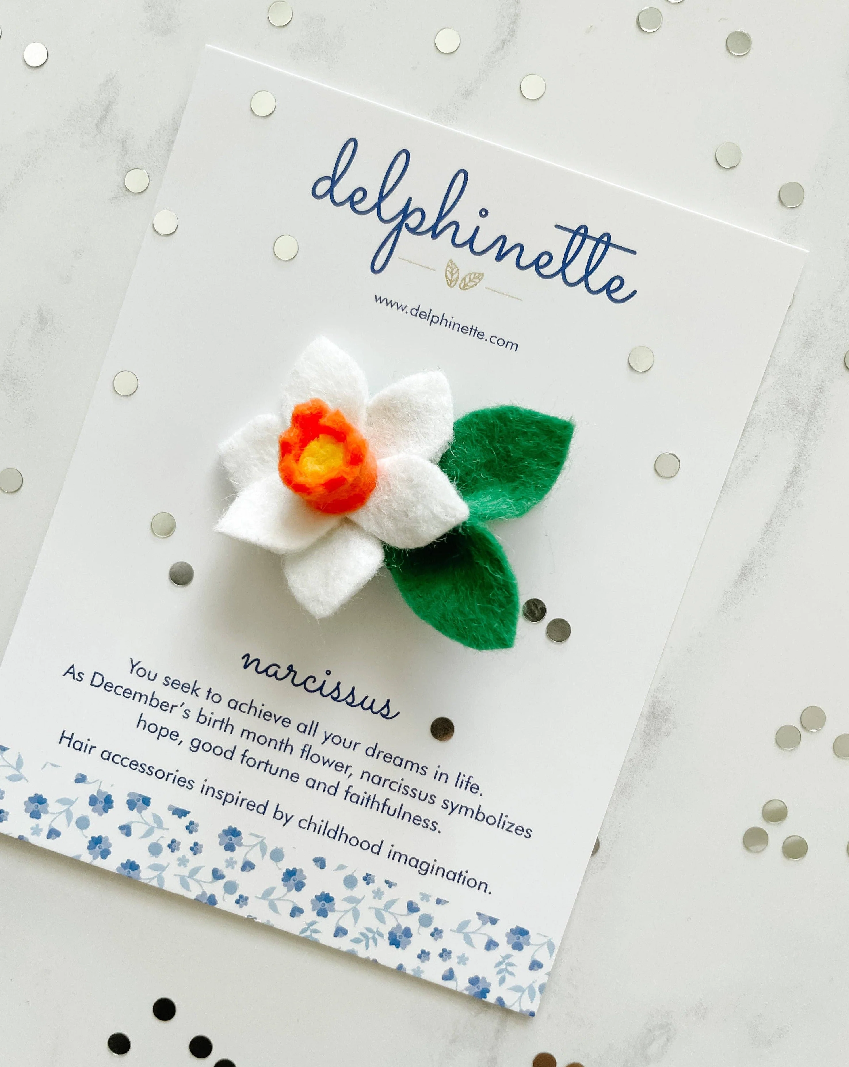Narcissus Hair Tie - Image 4